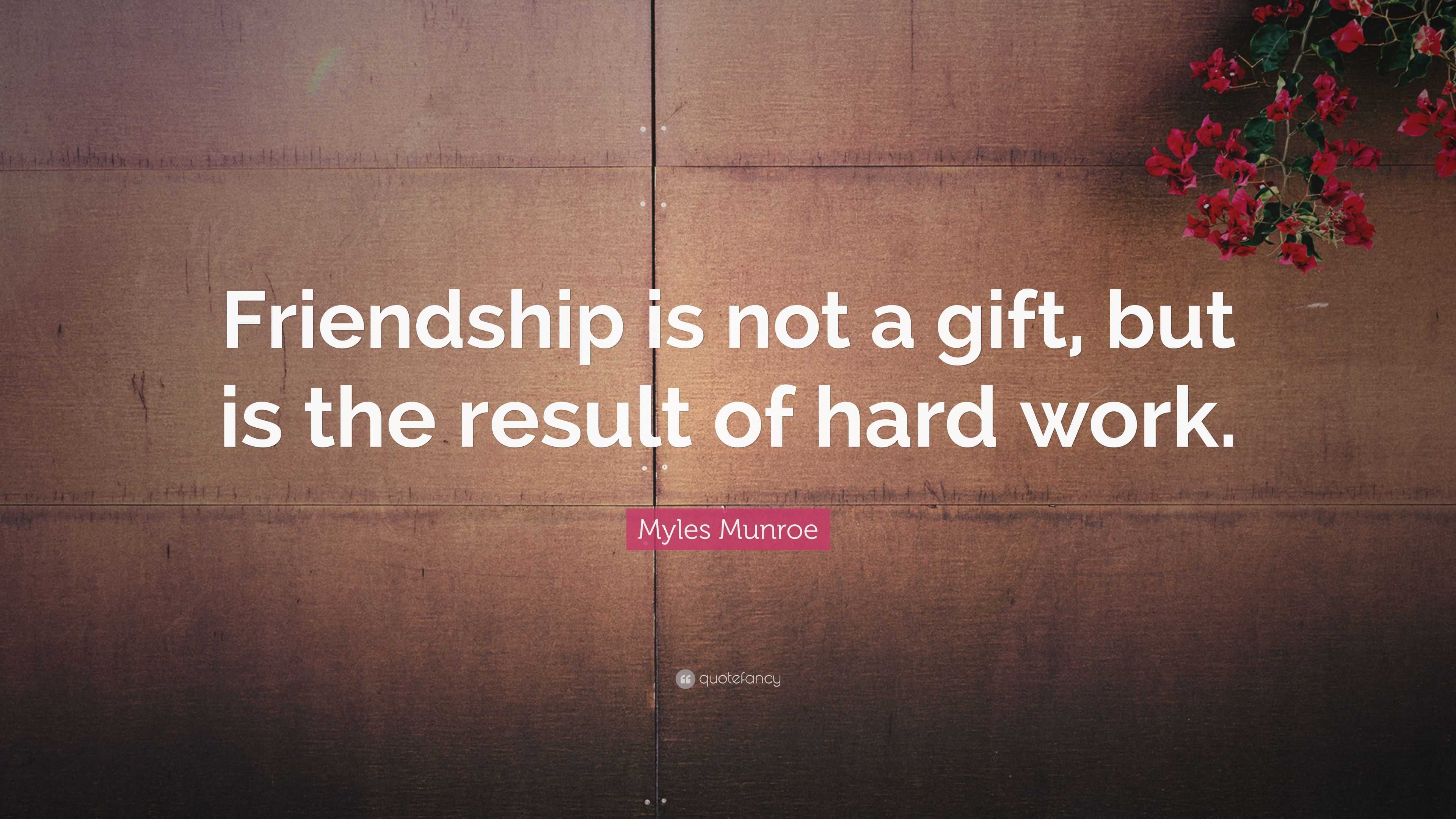 The gift of friendship is a wondrous thing with the joys and happiness -  Source Unknown | Quotation.io
