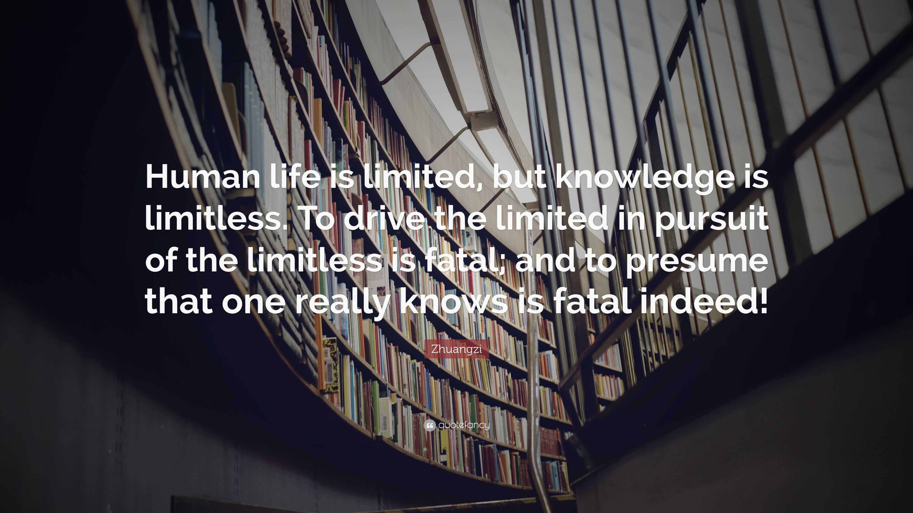 knowledge is limitless essay