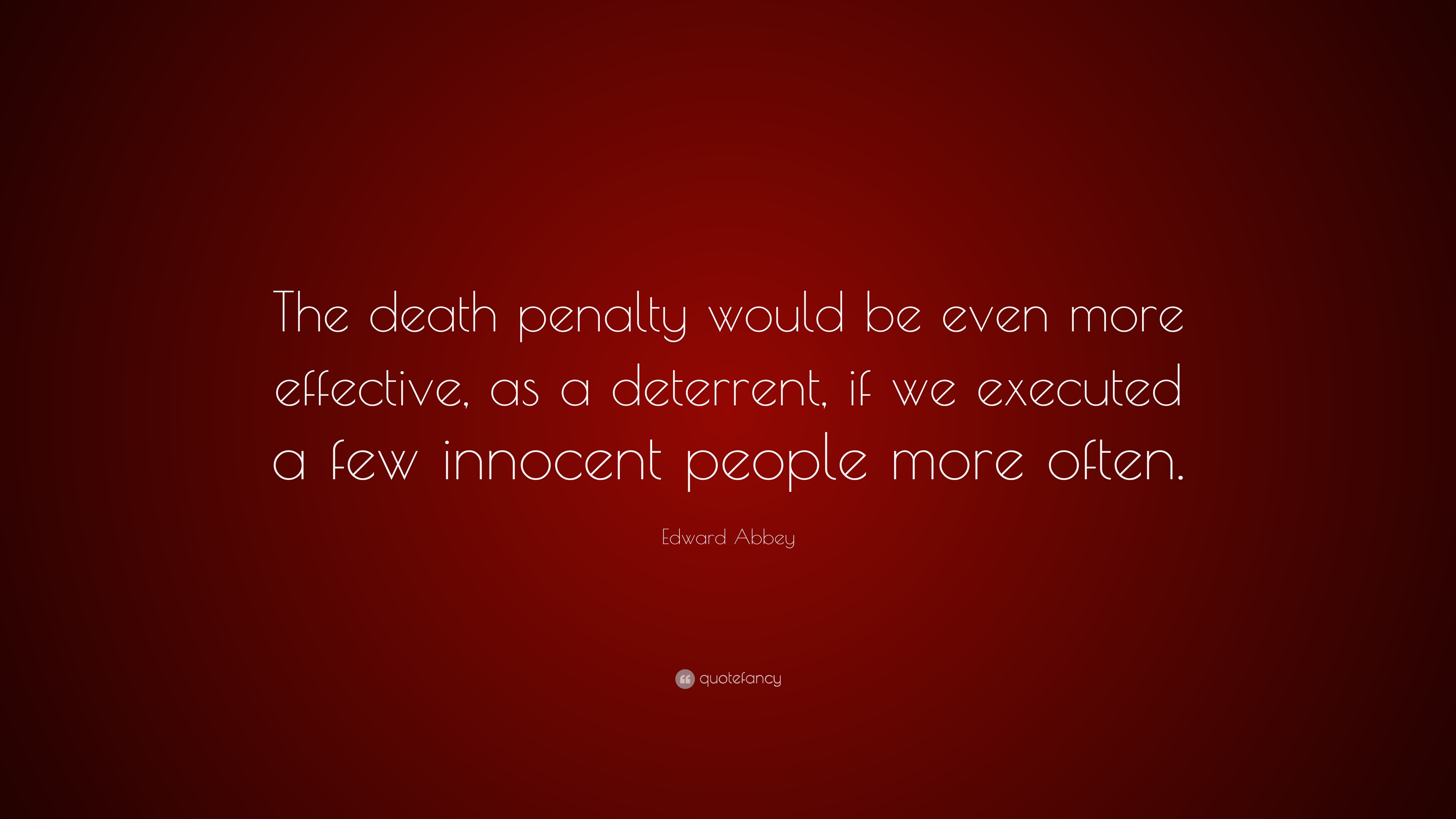 Famous Quotes About Death Penalty