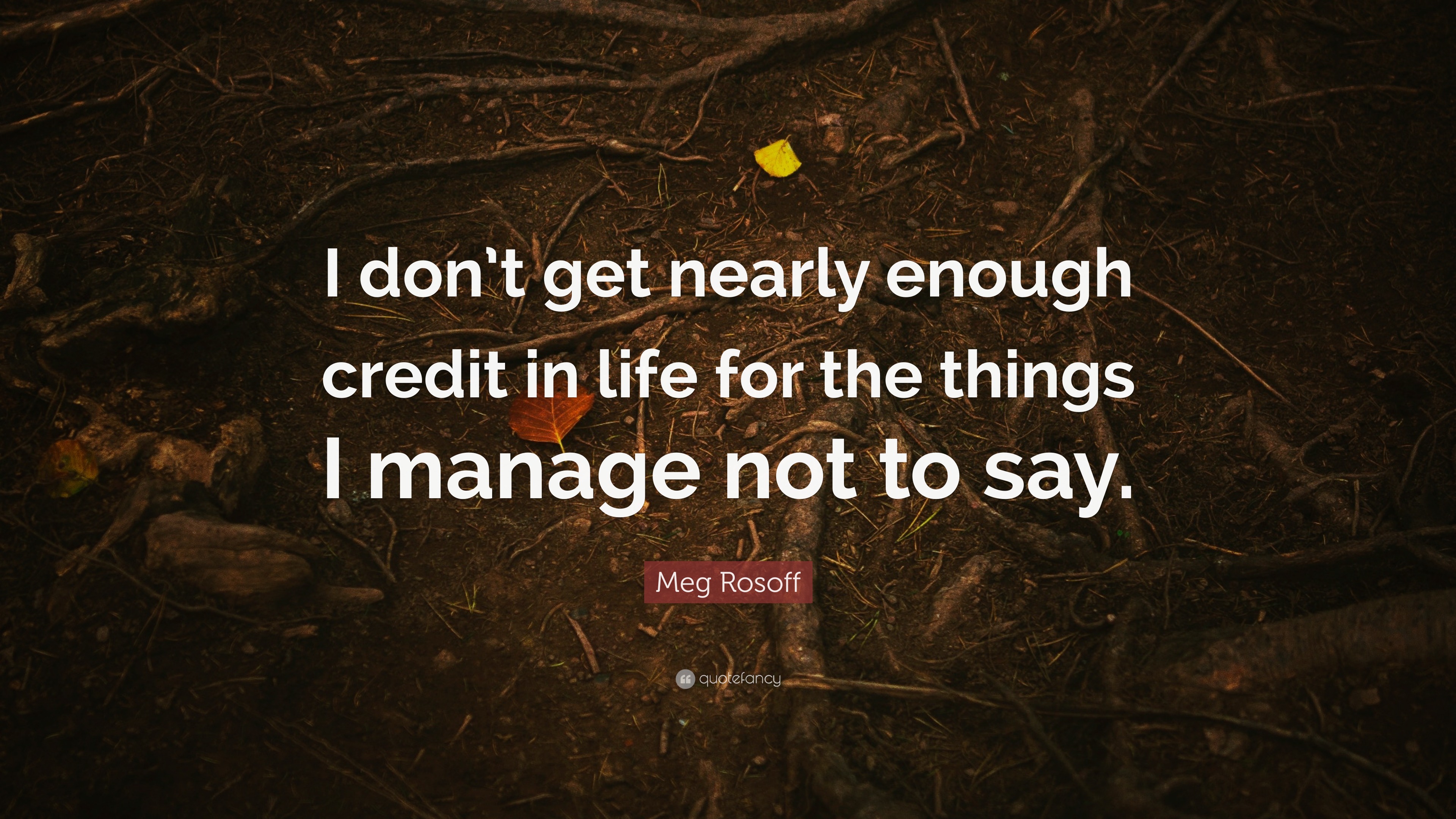 i'm afraid you're giving me way too much credit
