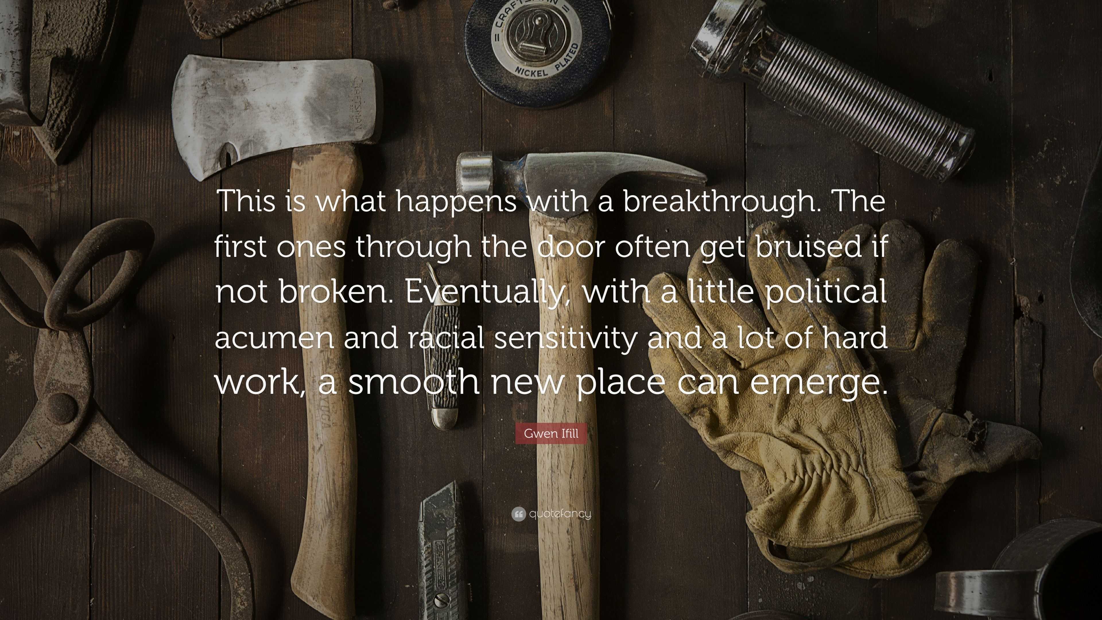 The Breakthrough by Gwen Ifill