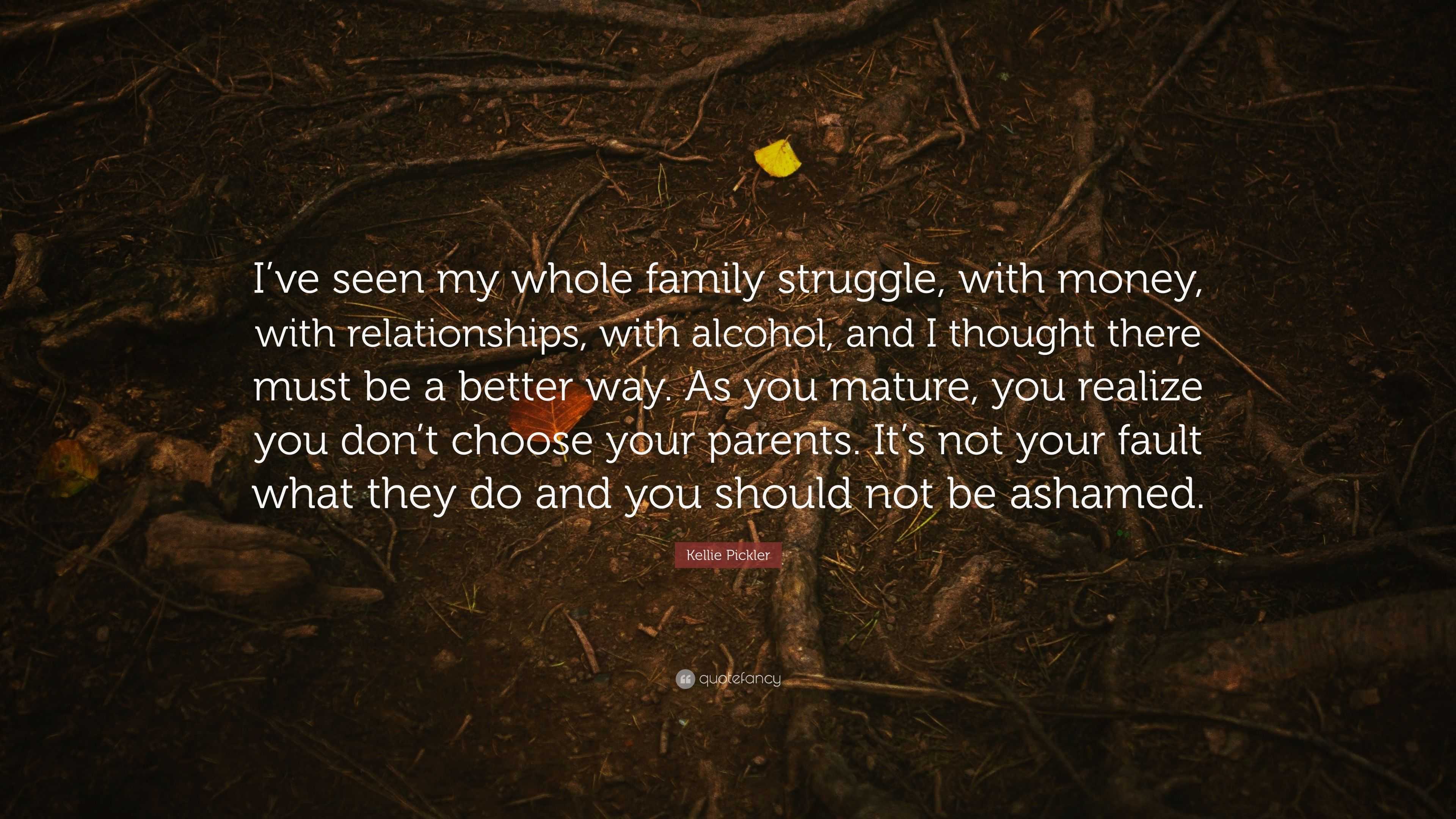 quotes about money and family