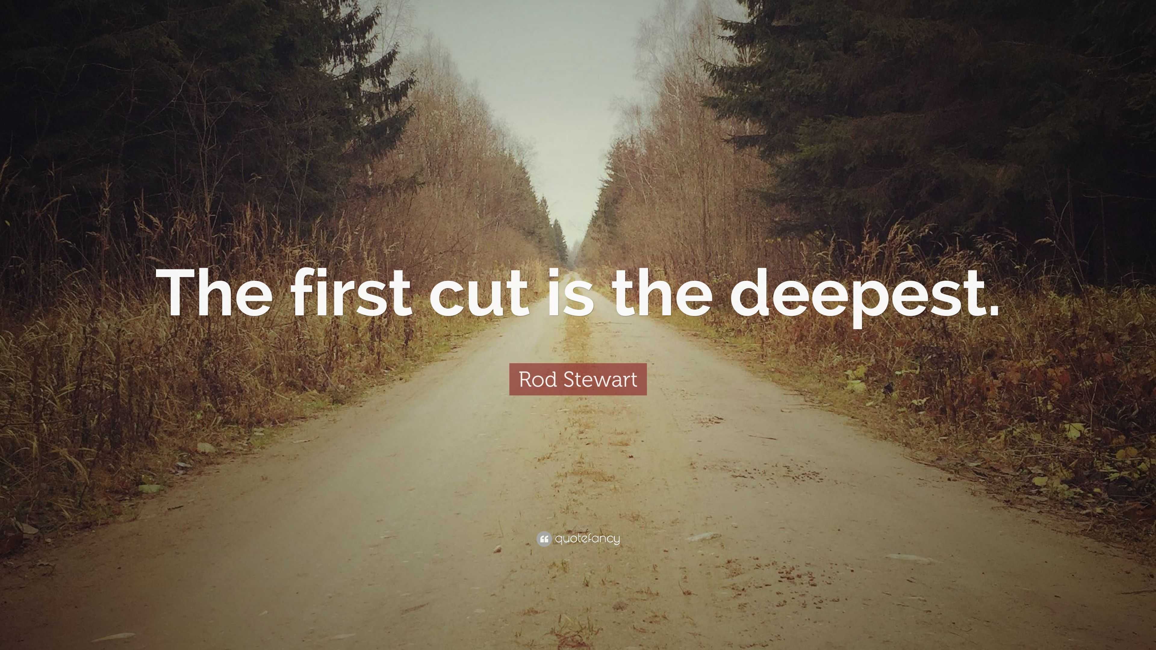 Rod Stewart Quote The First Cut Is The Deepest   5278885 Rod Stewart Quote The First Cut Is The Deepest 