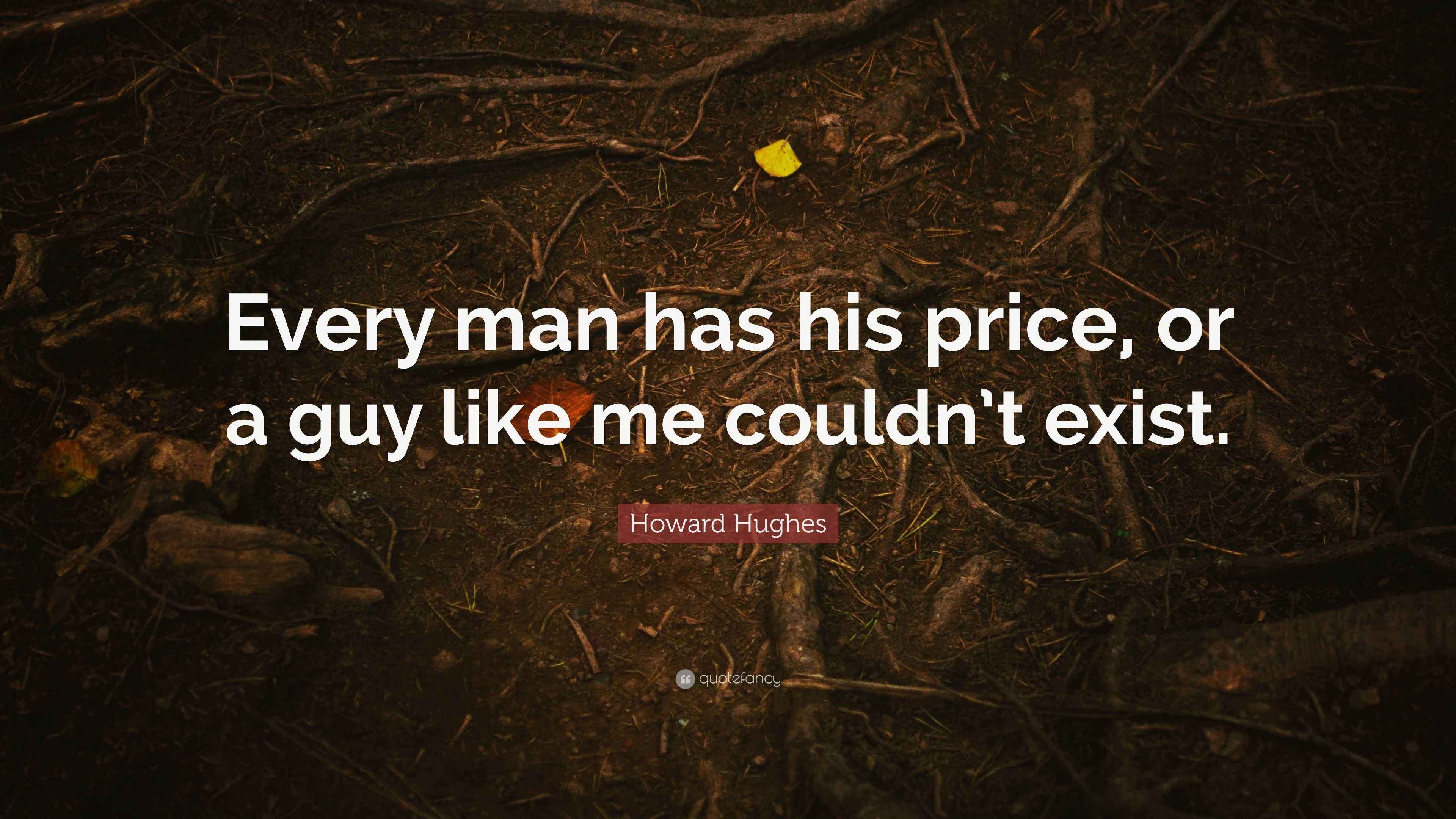 Every man has his price essay image