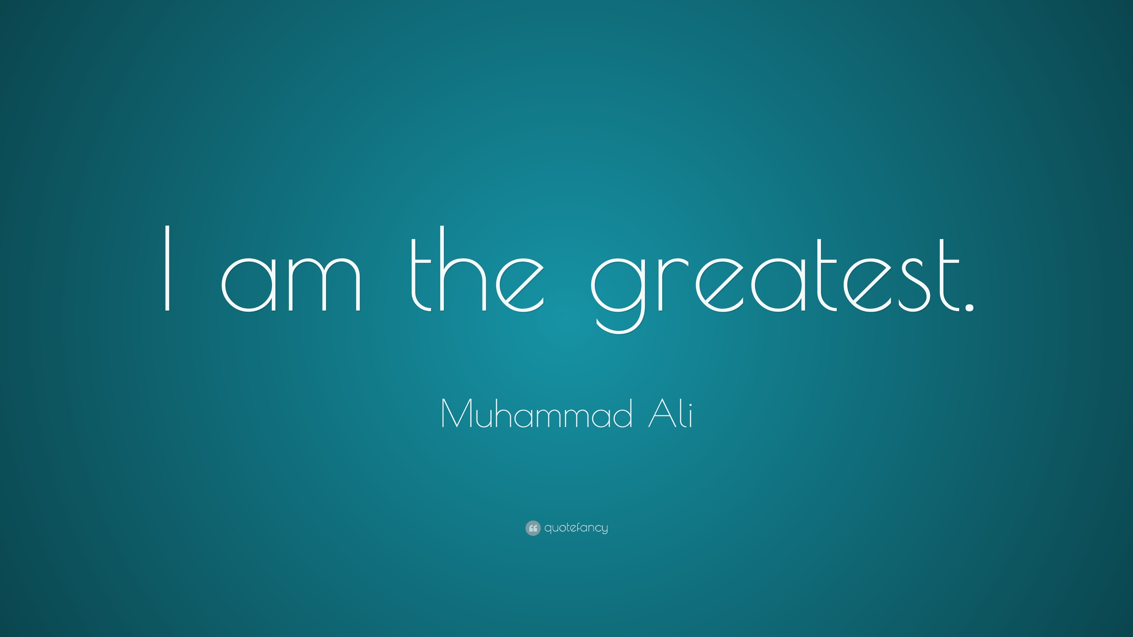 Muhammad Ali Quote: 