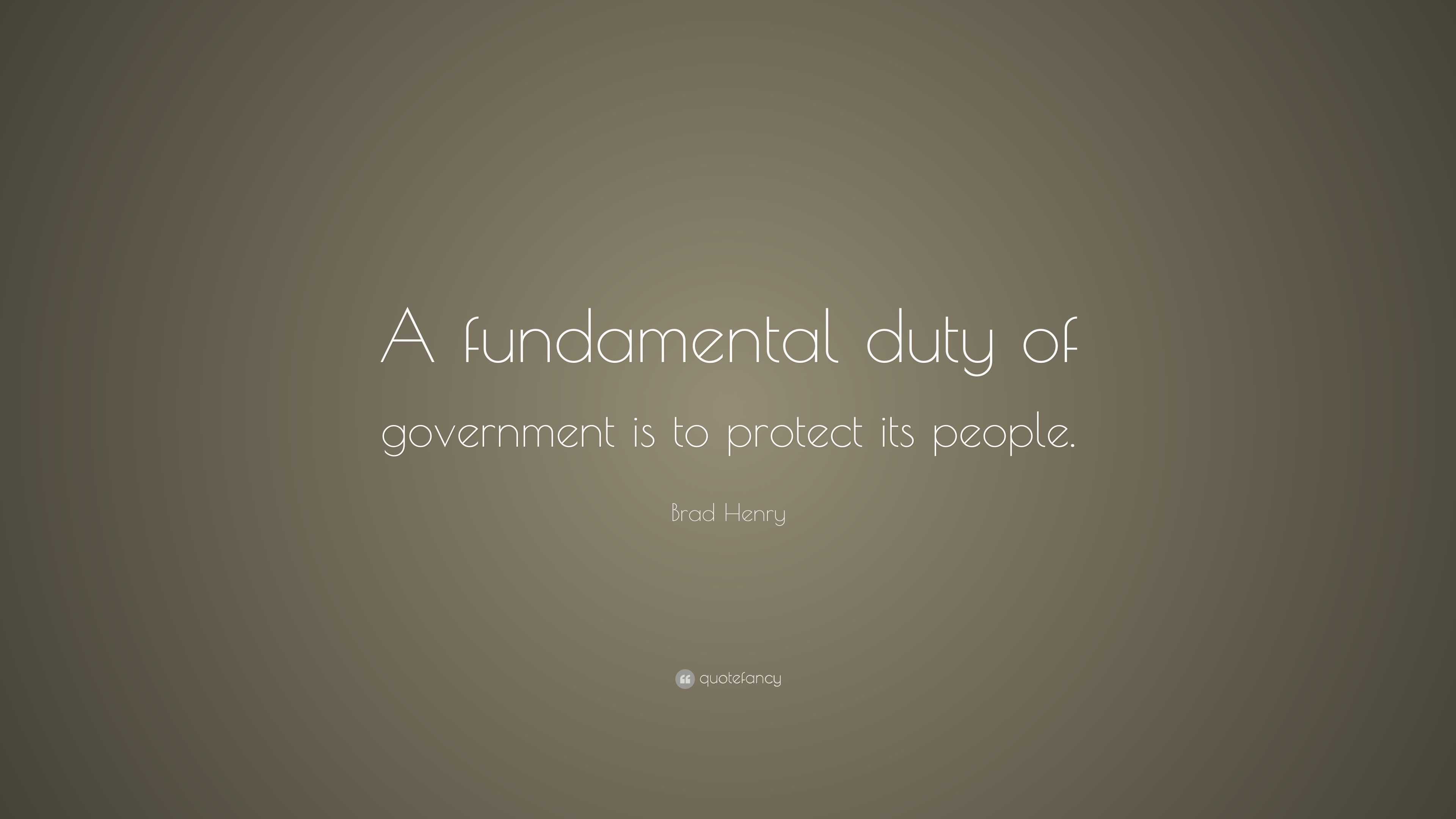 fundamental government