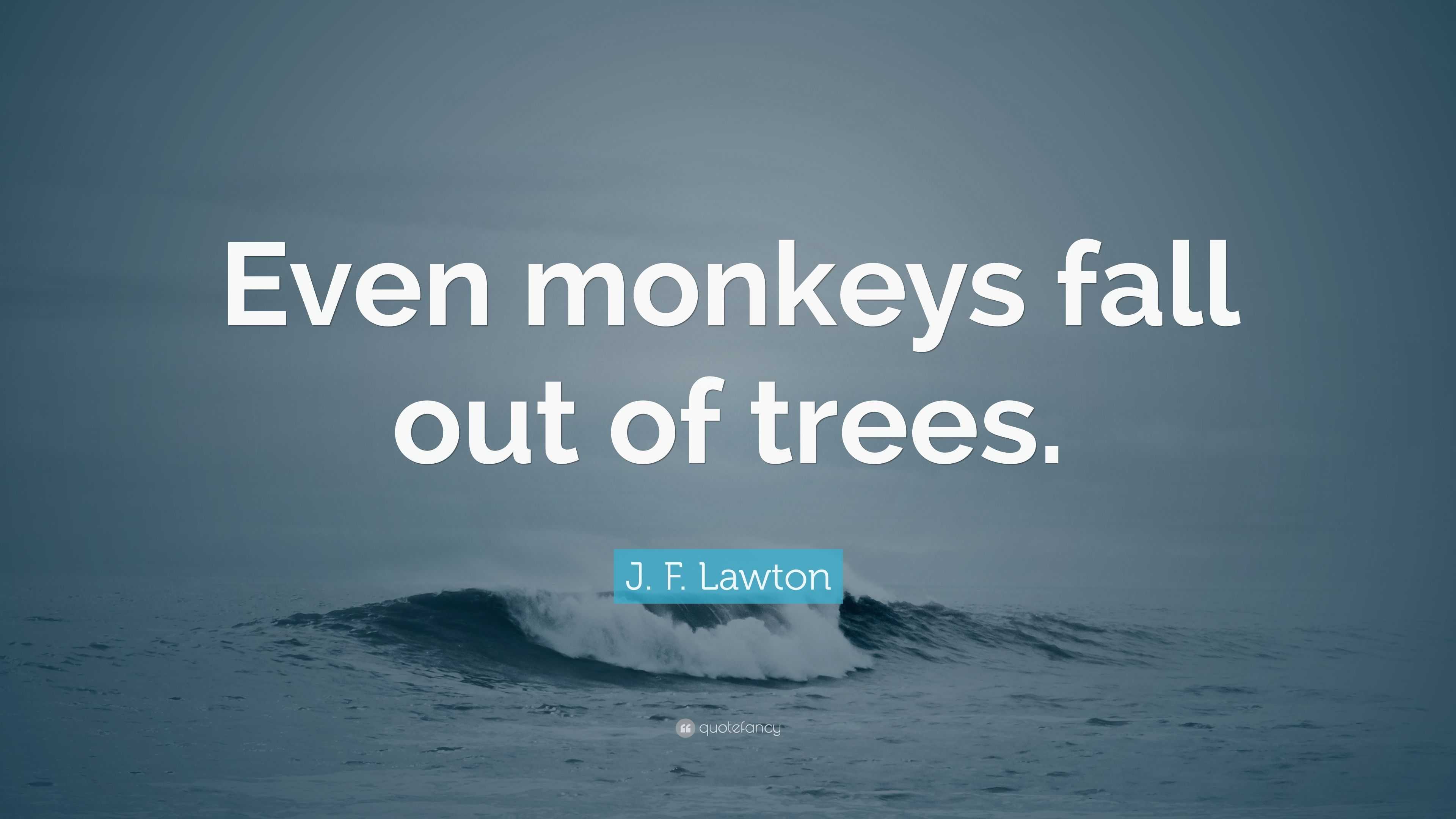 j-f-lawton-quote-even-monkeys-fall-out-of-trees