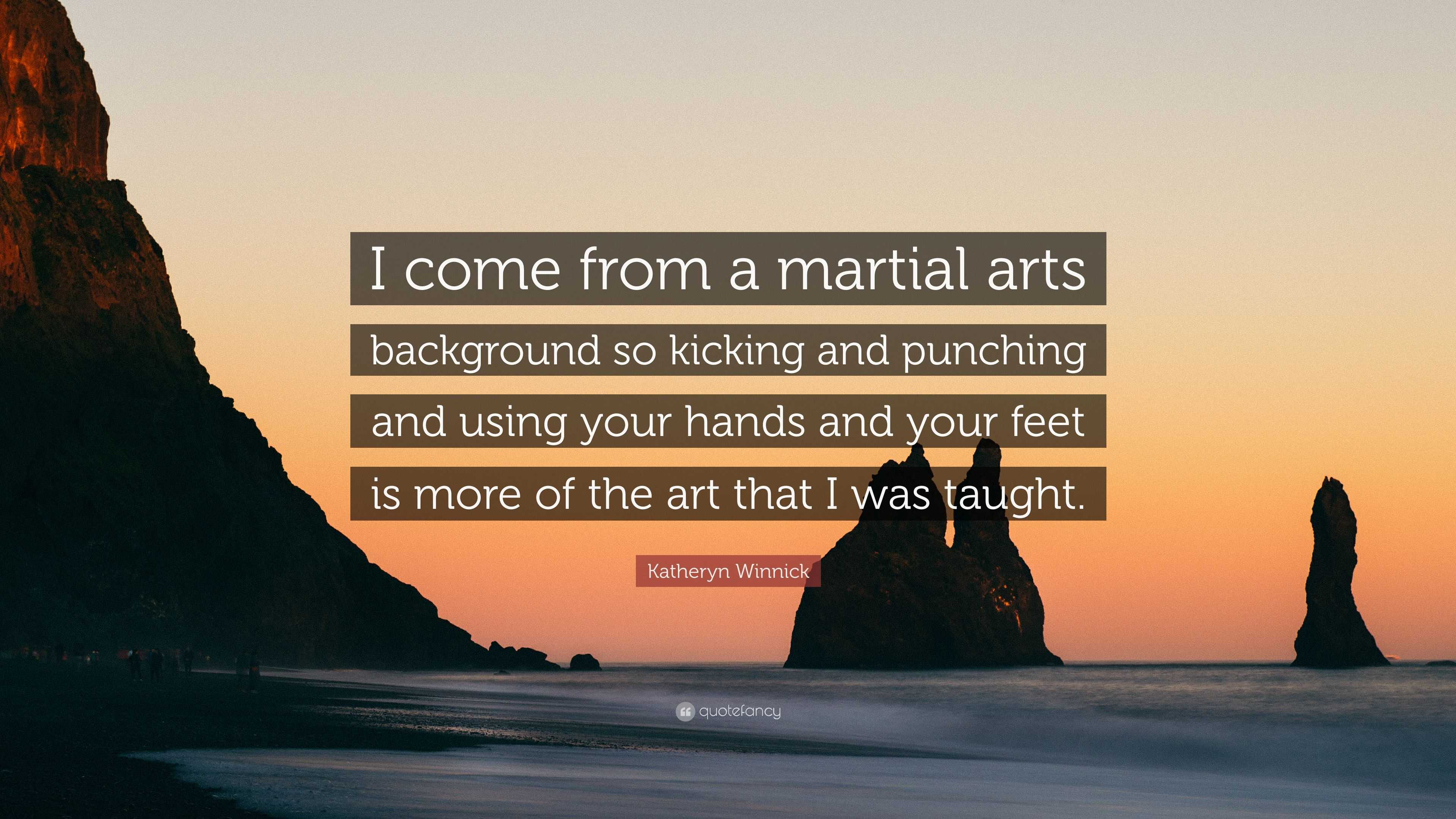 martial arts wallpaper quotes