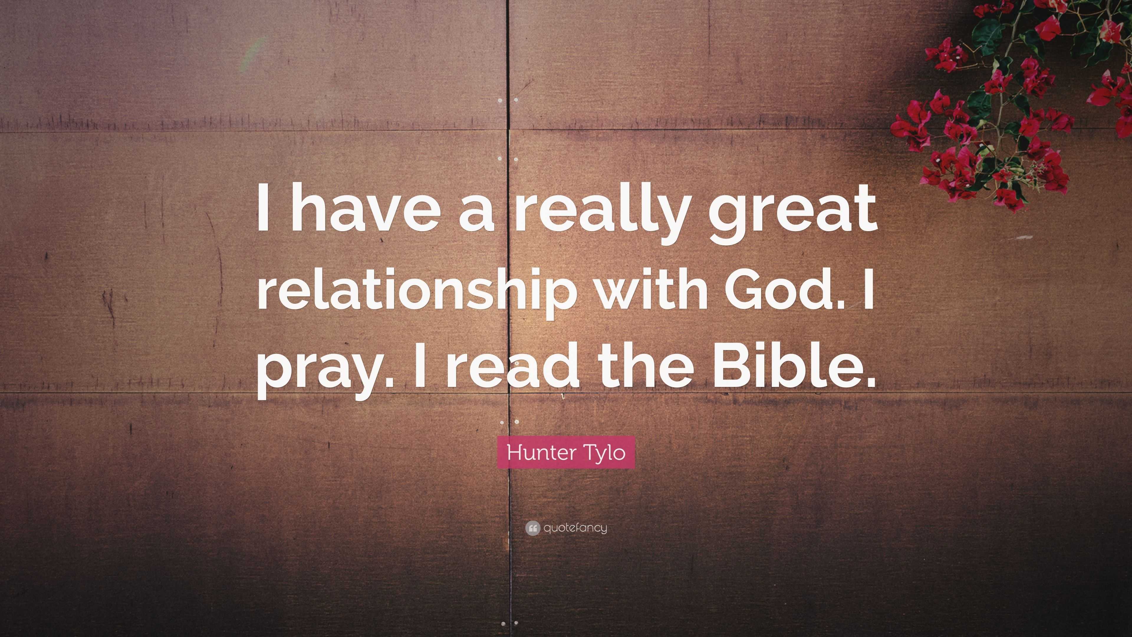 who had a good relationship with god in the bible