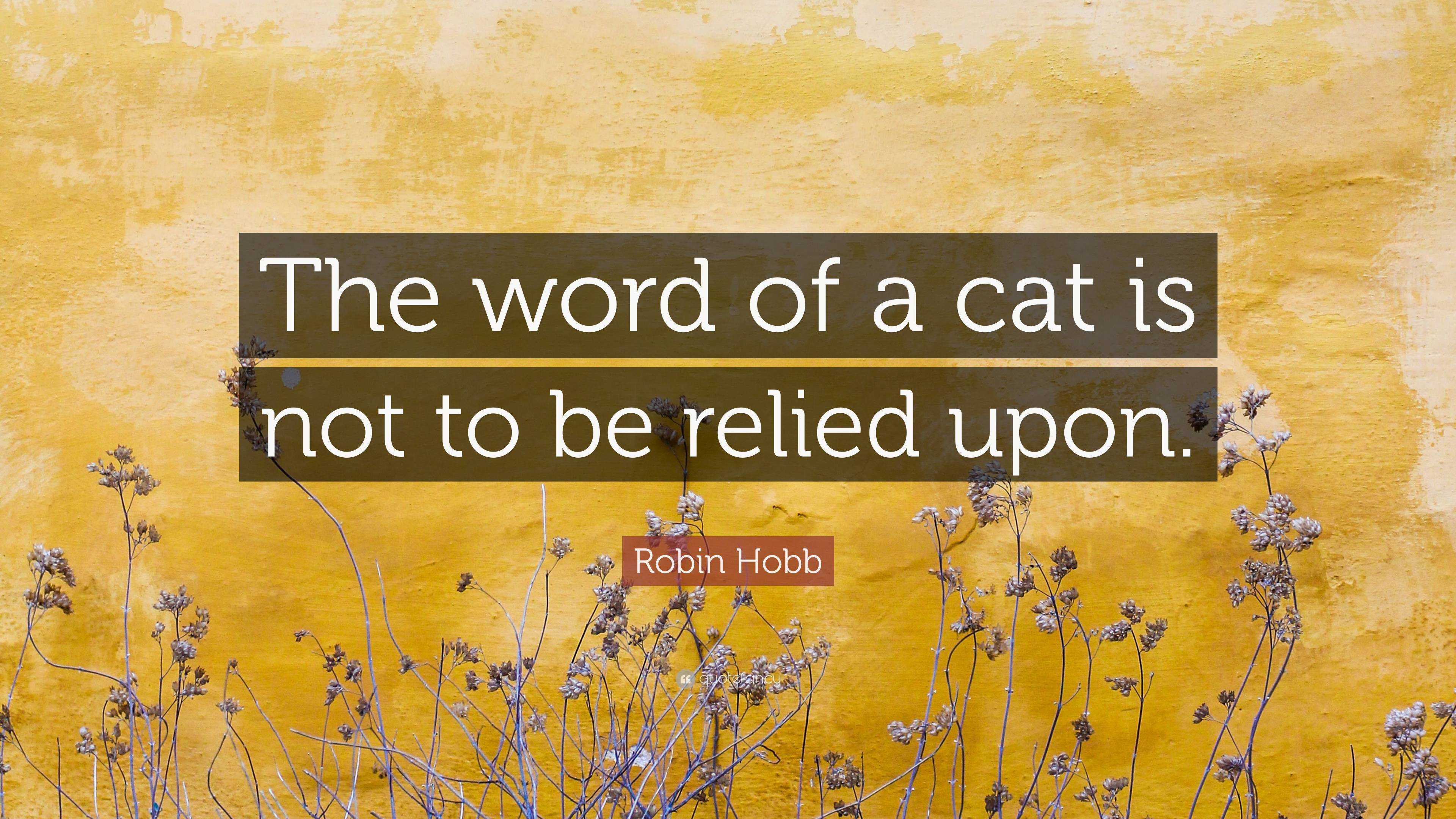 robin-hobb-quote-the-word-of-a-cat-is-not-to-be-relied-upon