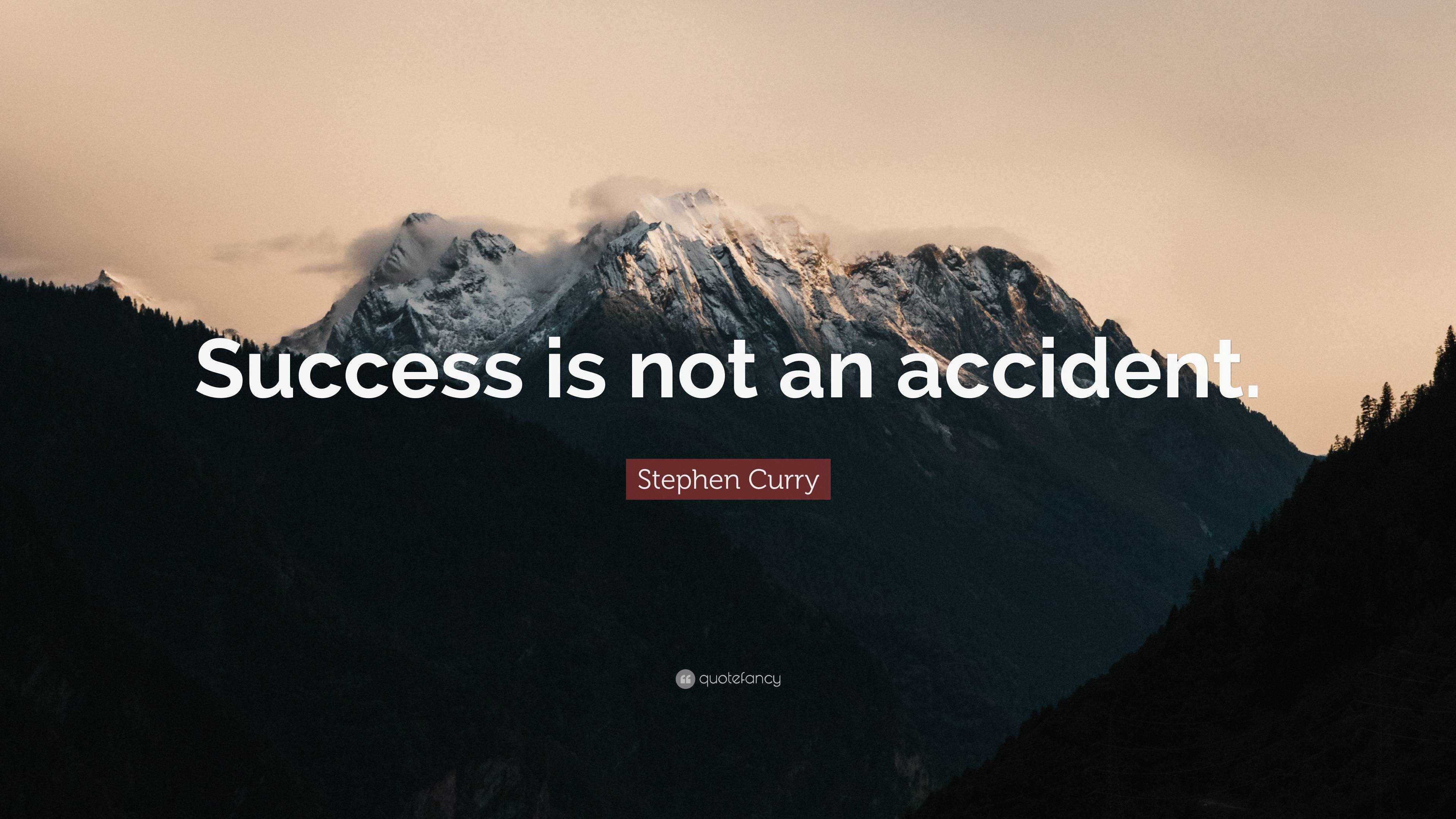 Stephen Curry - Success Is Not an Accident (Original) 
