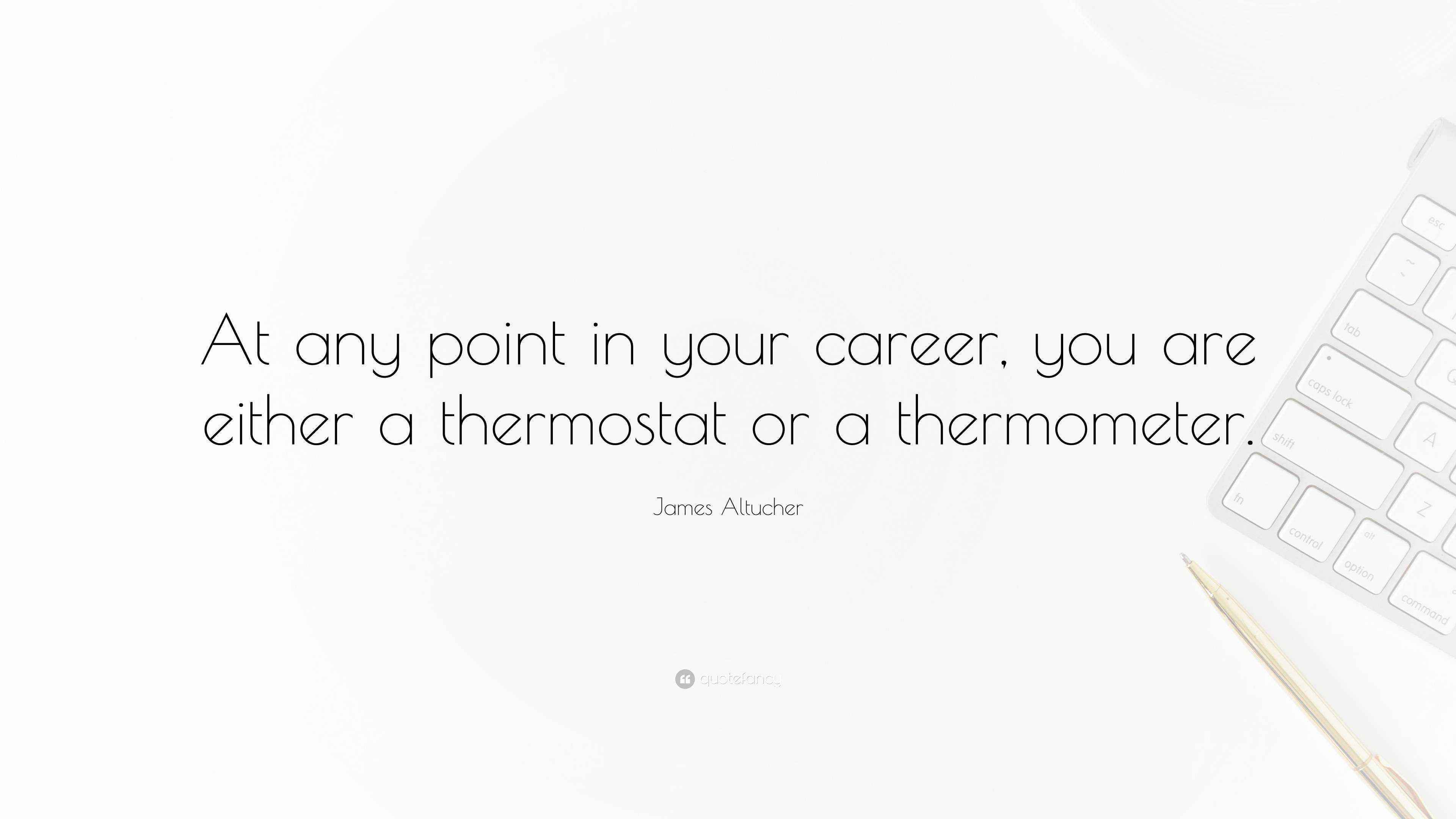 James Altucher Quote “At any point in your career, you are either a