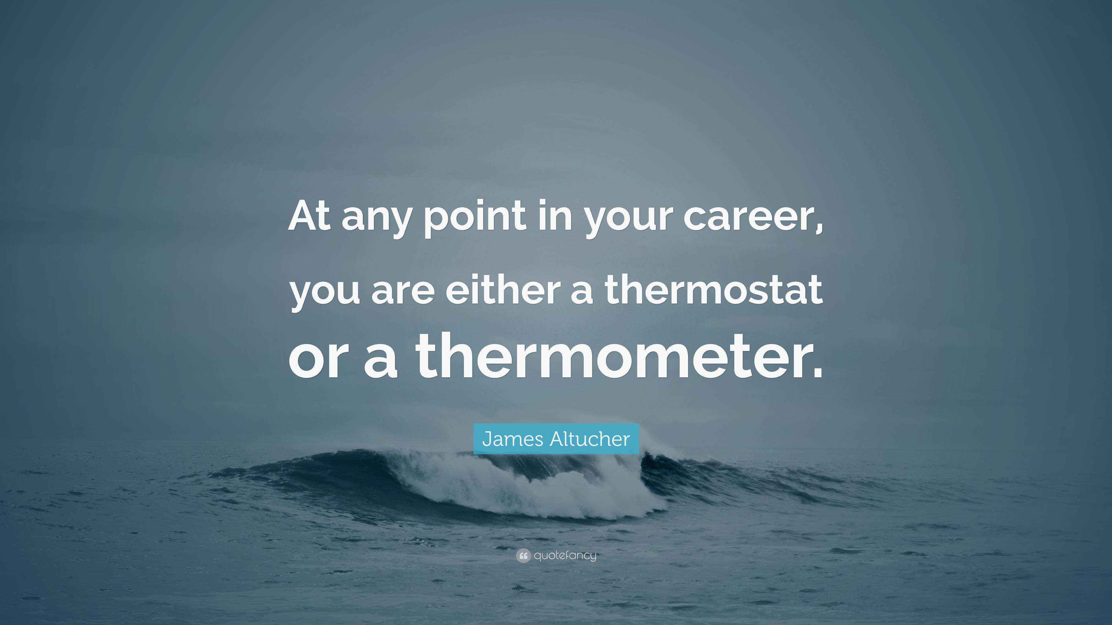 James Altucher Quote “At any point in your career, you are either a