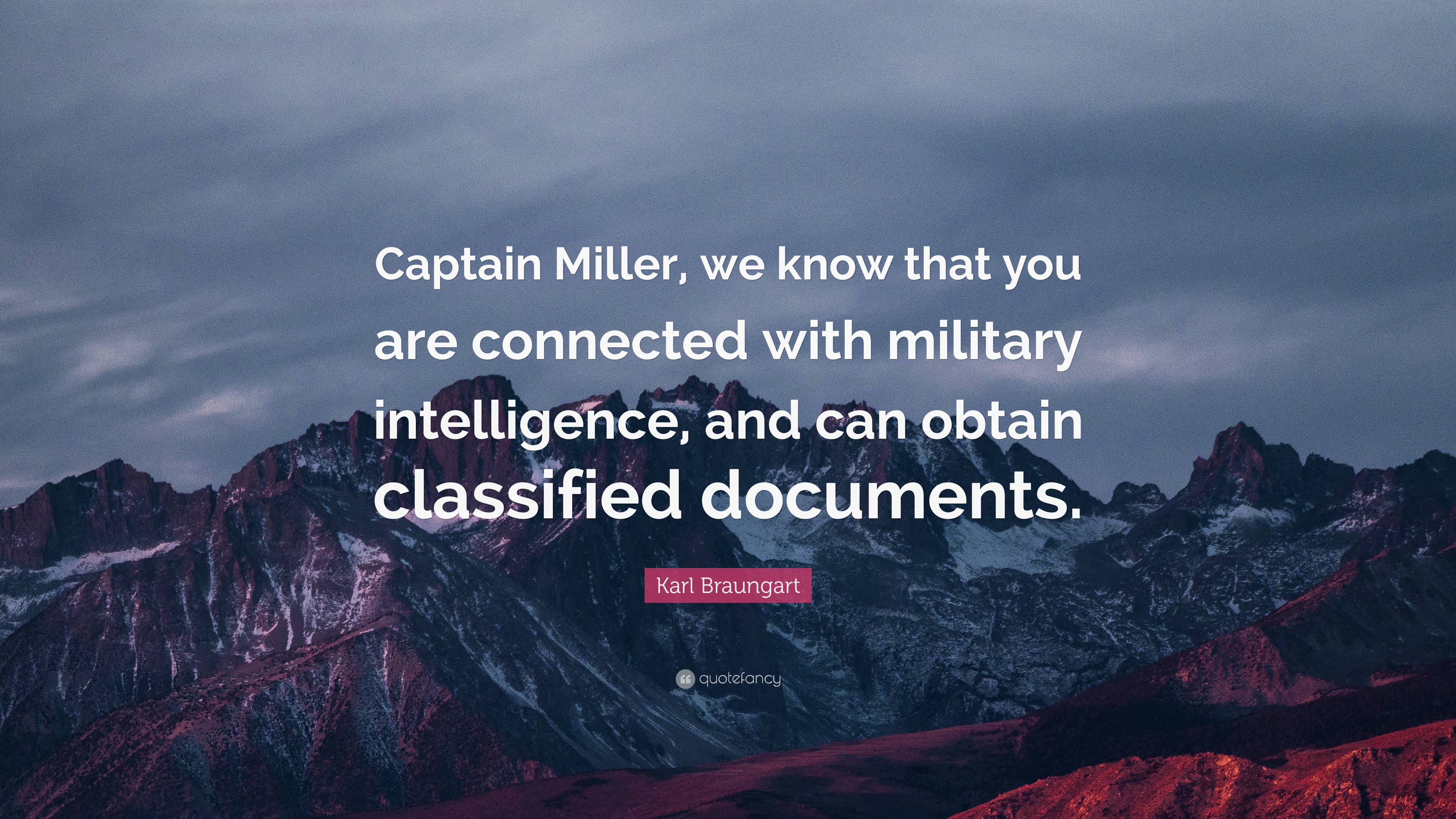 military intelligence quotes