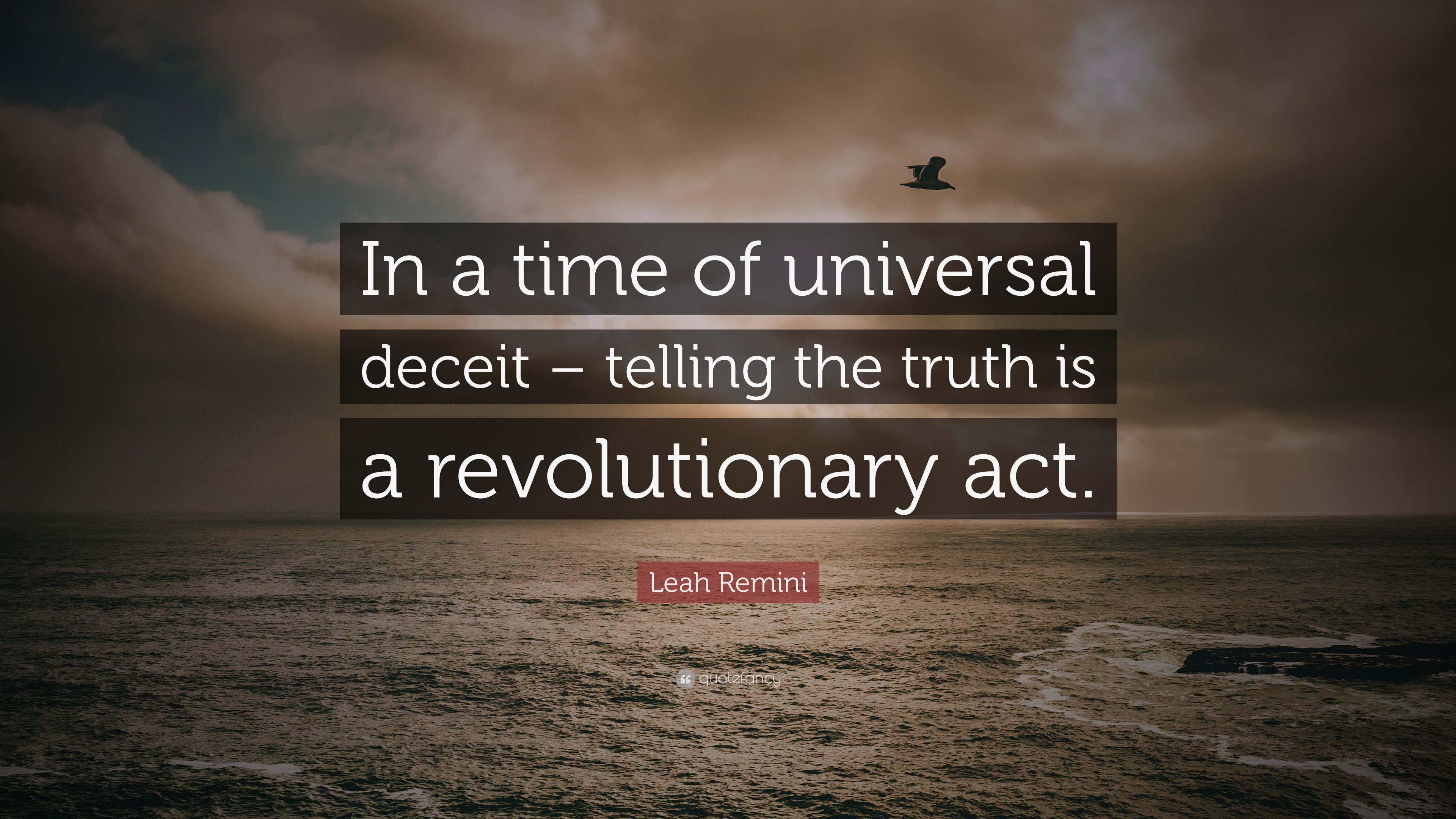 Leah Remini Quote: “In a time of universal deceit – telling the truth ...