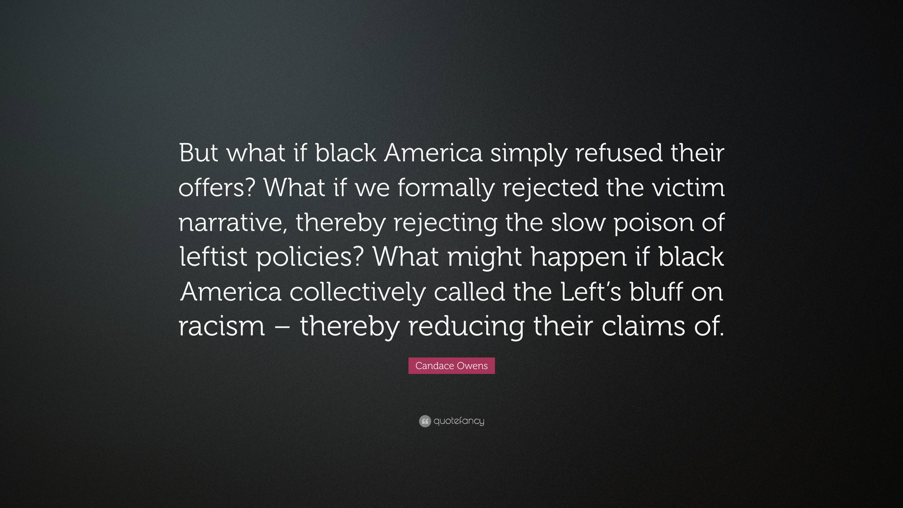 WHAT IF…BLACK?