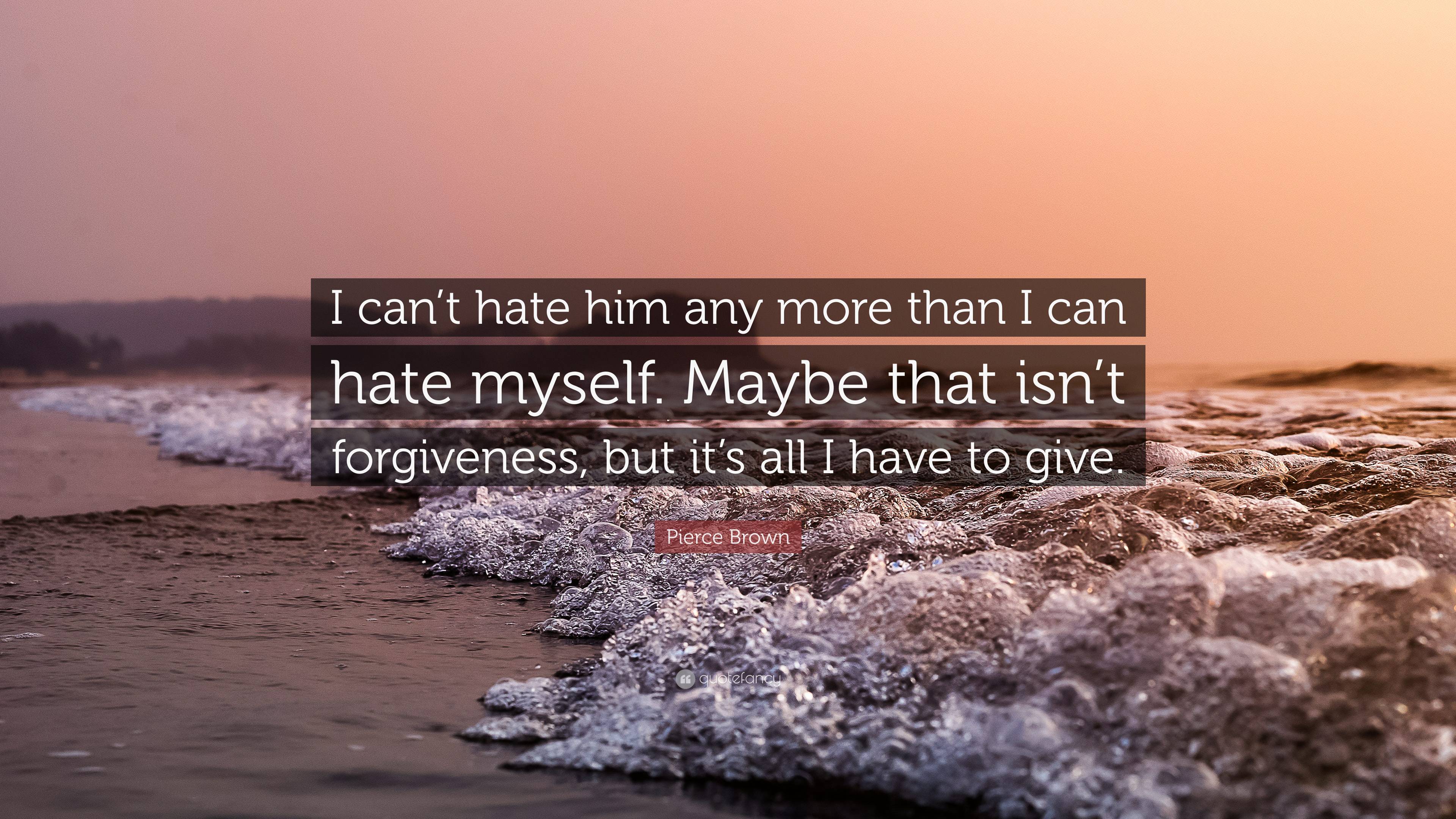 🔸Tranquility Base🔸 — I hate myself more than anyone. I always