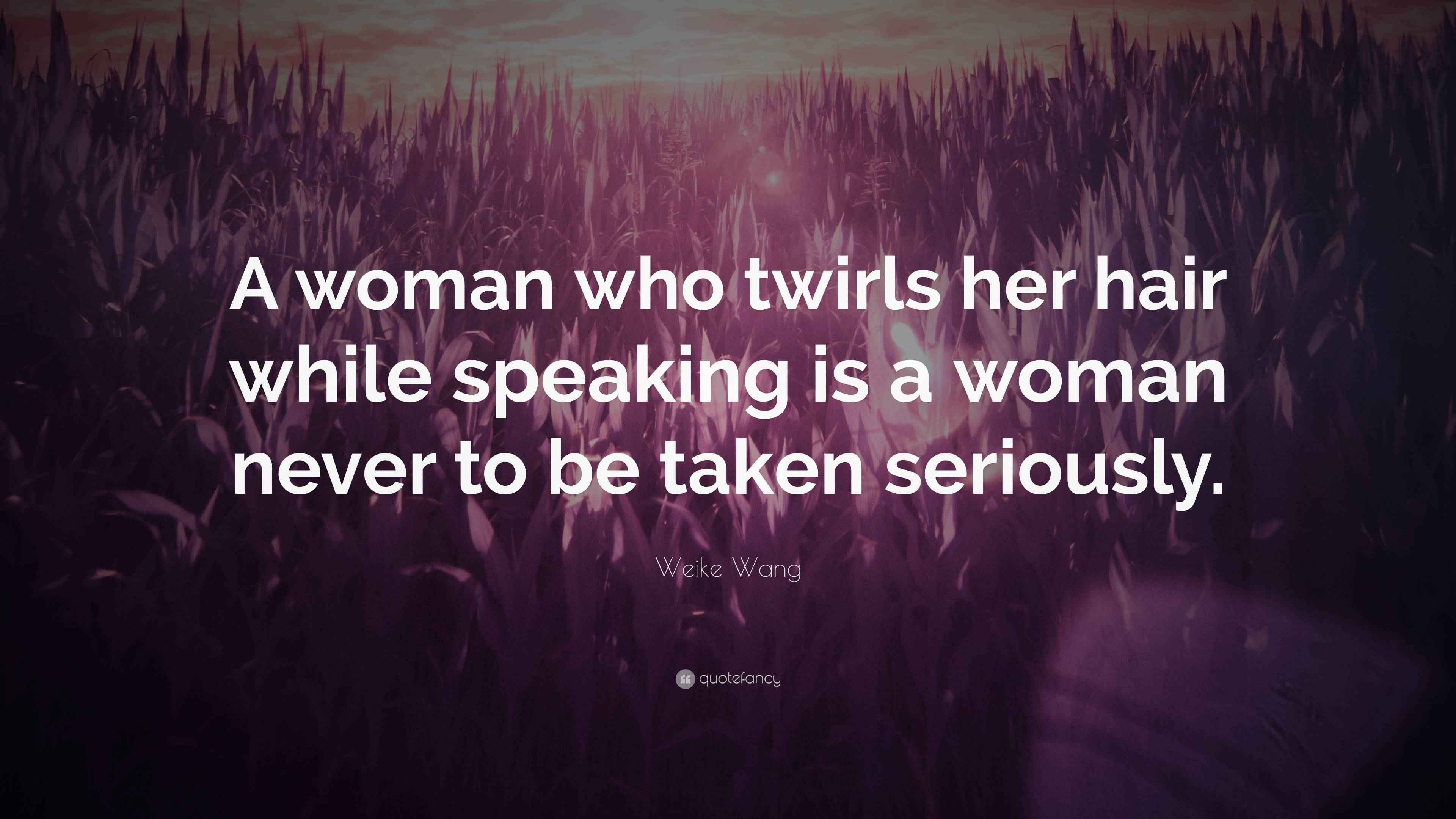 What Does It Mean When A Woman Twirls Her Hair