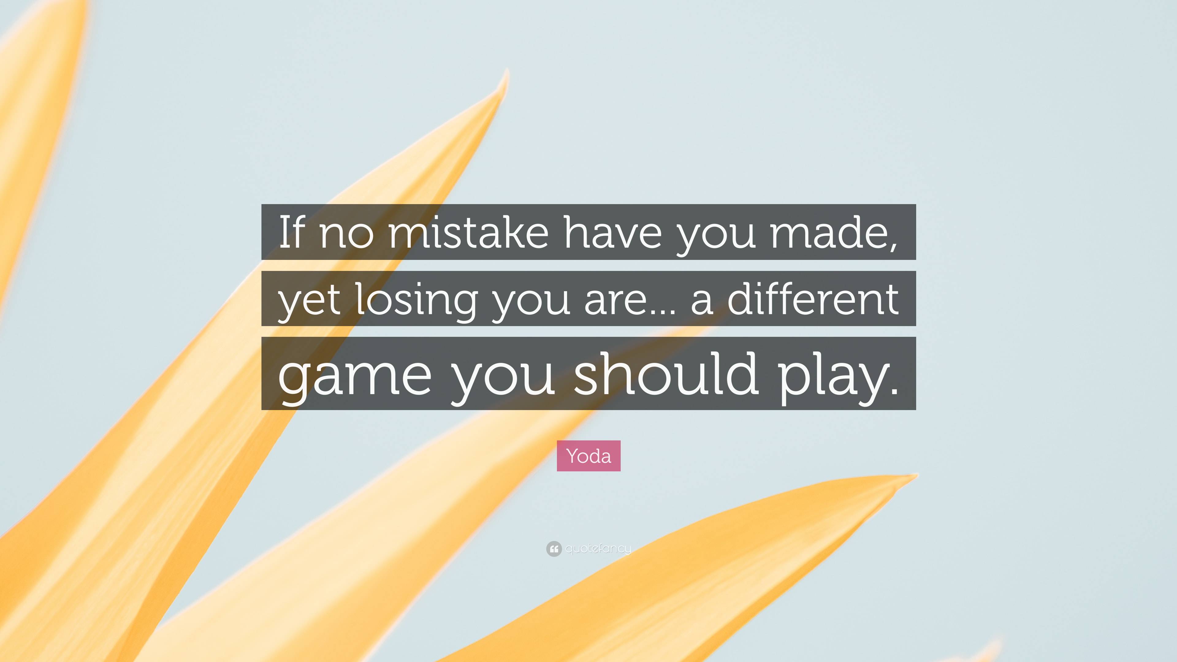 Have You Made This Mistake? 