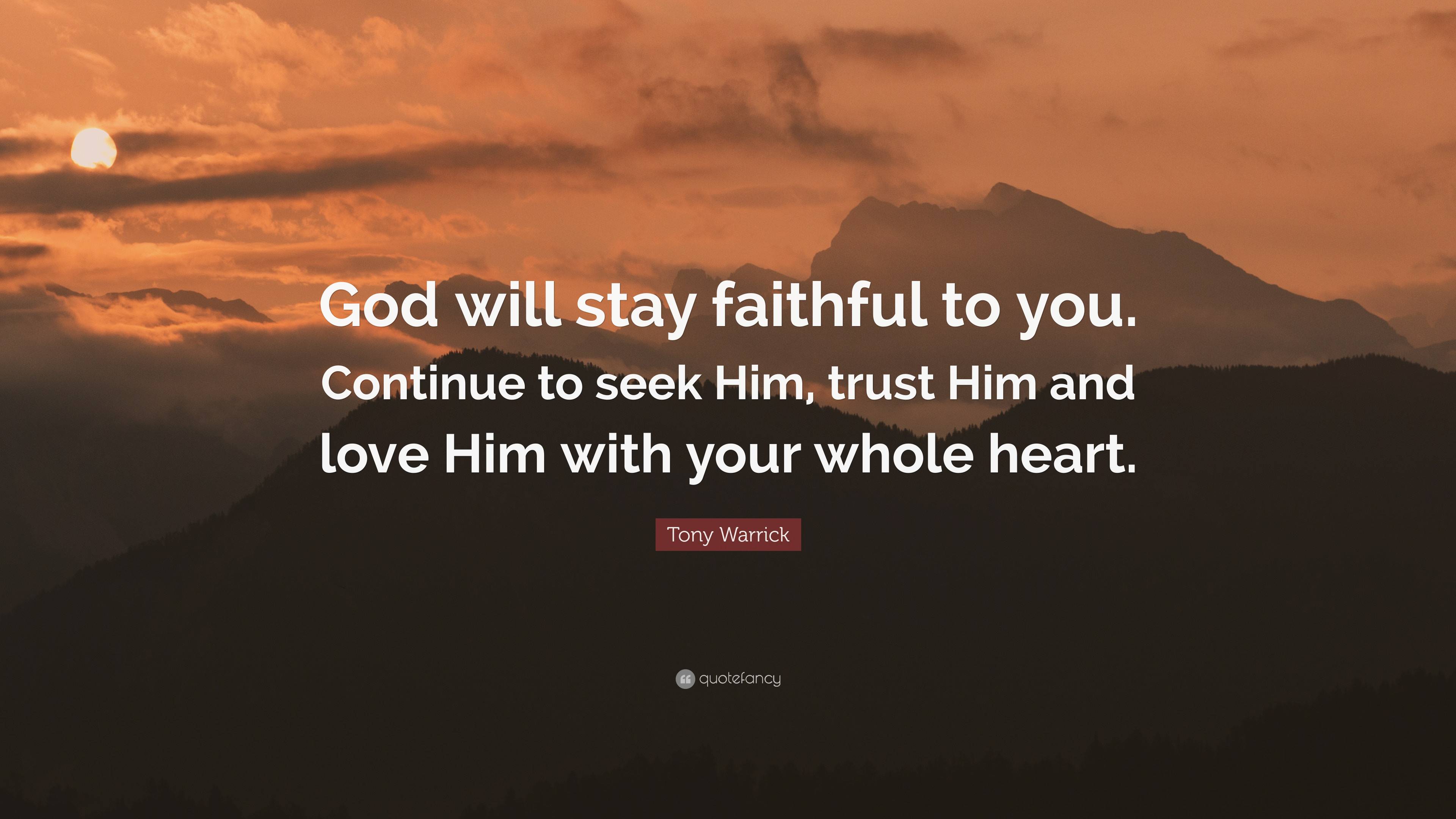 faithful quotes for him