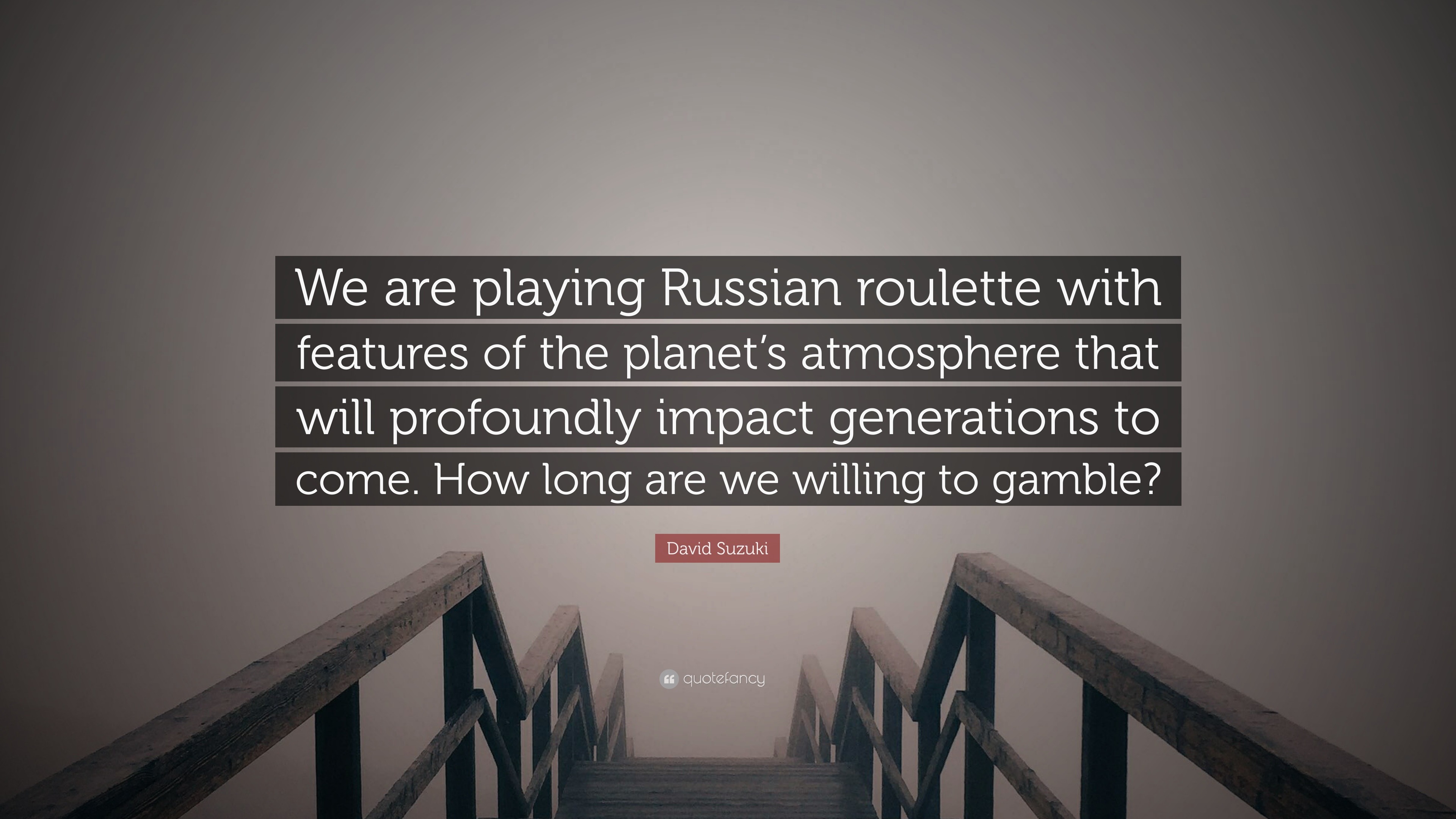 Russian roulette, single player. What reason does a person, tired