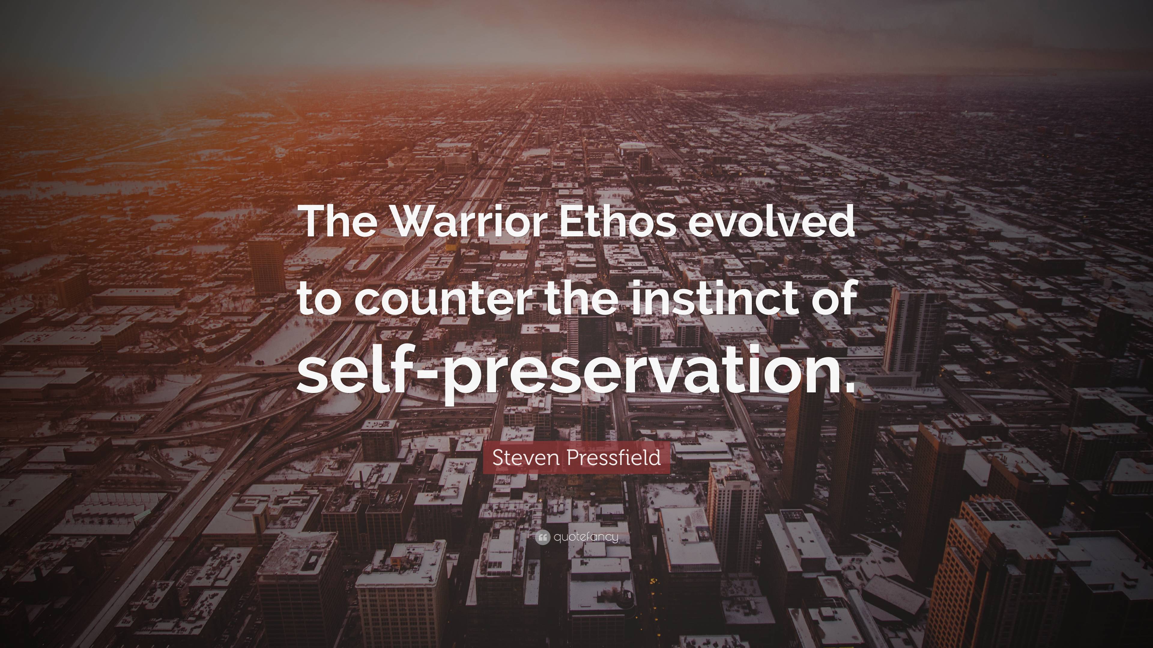 The Warrior Ethos