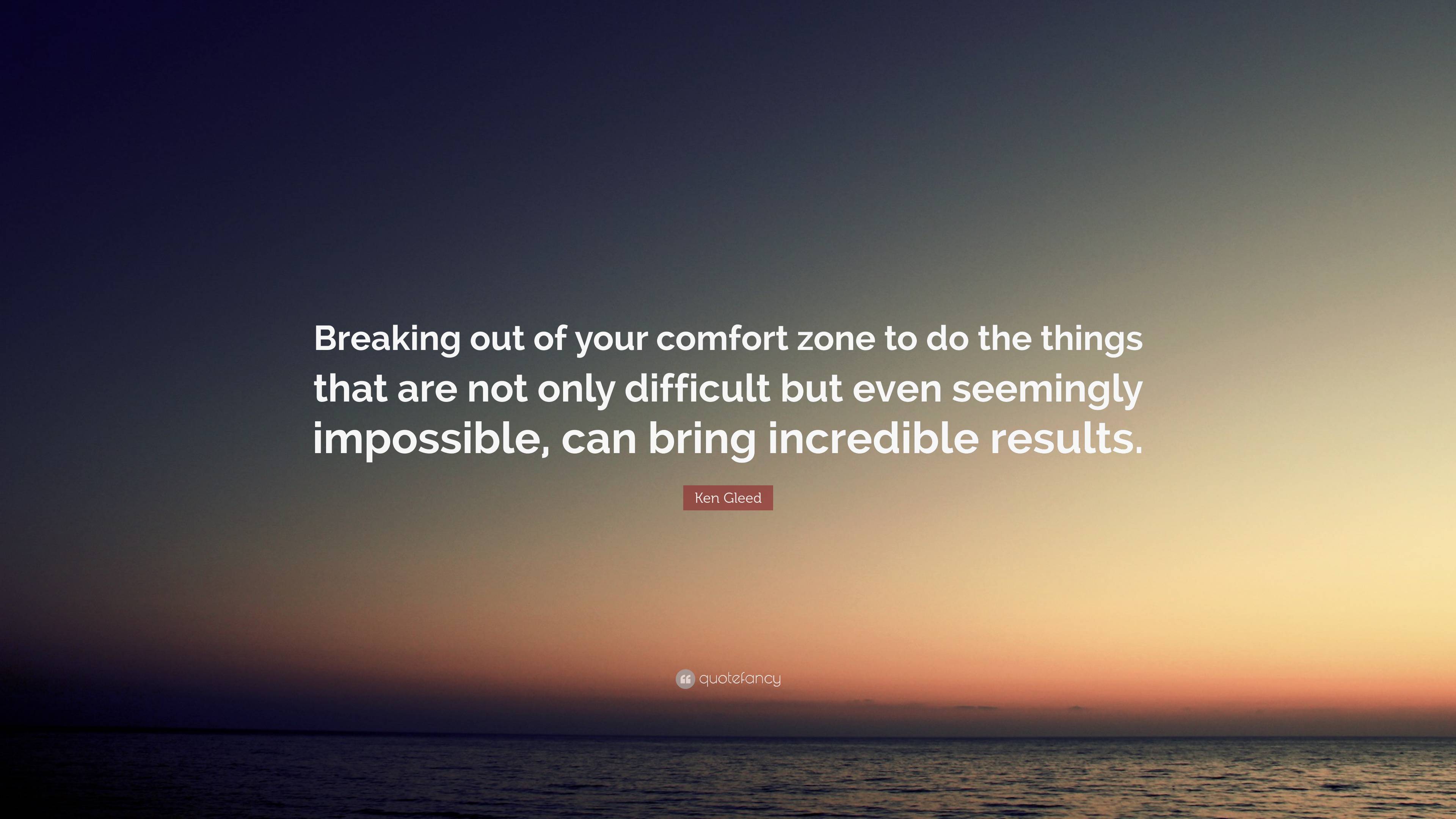 20 Ideas To Break Out Of Your Comfort Zone - FocusU