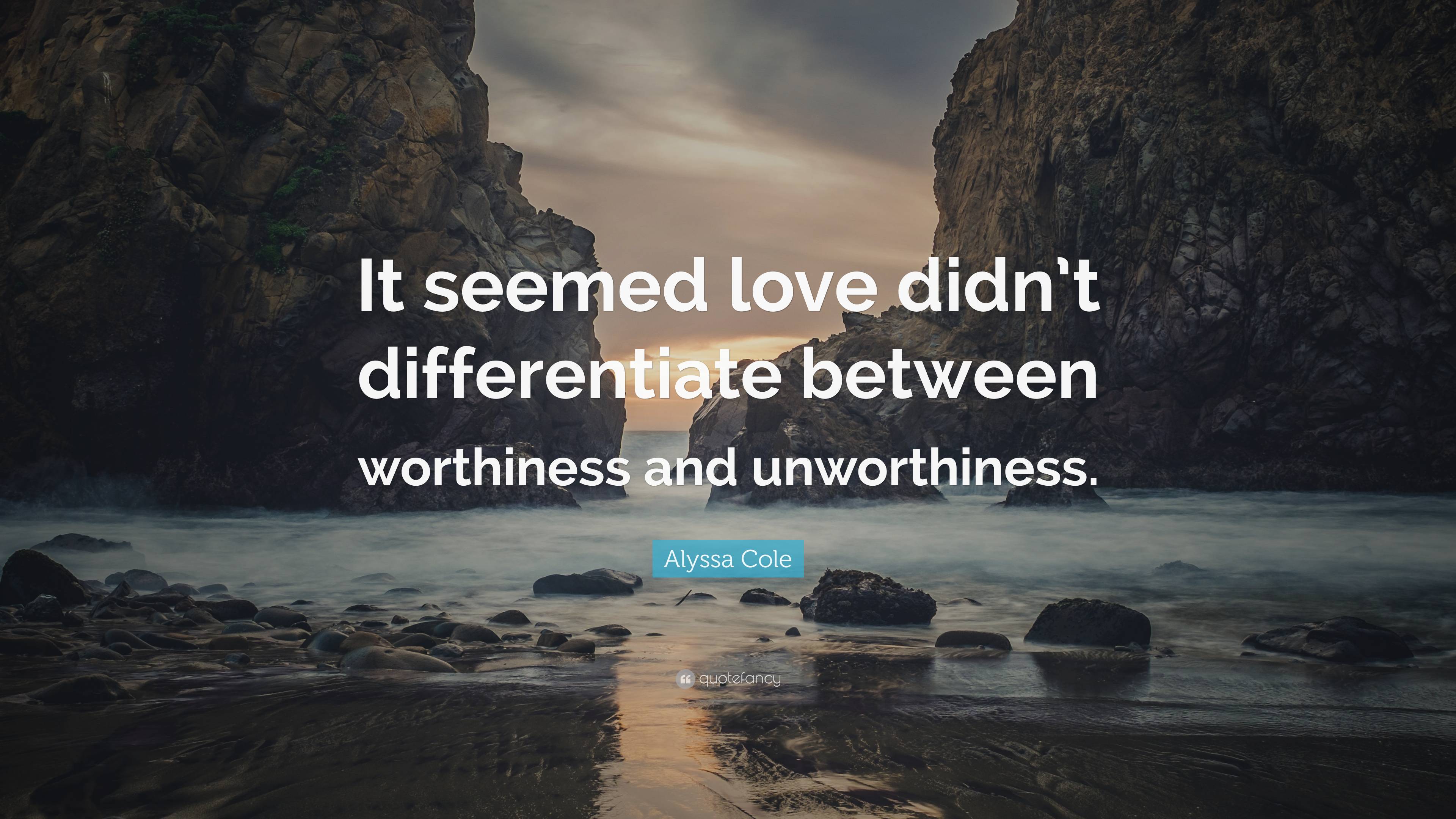 Alyssa Cole Quote: “It seemed love didn’t differentiate between ...