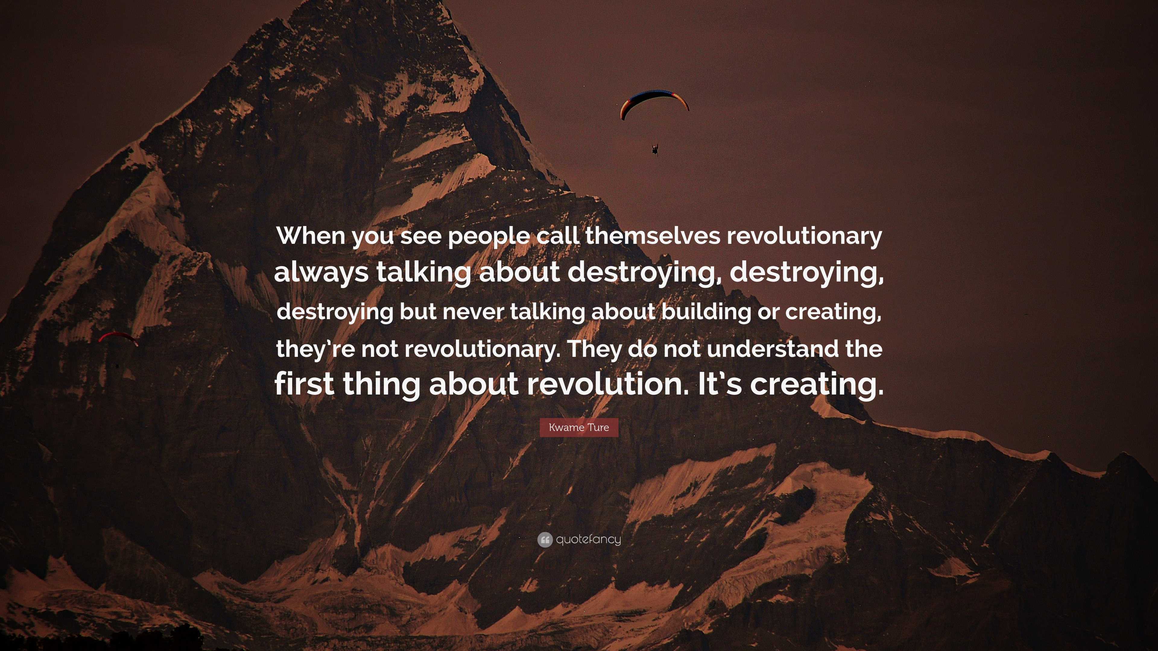 You Are Revolutionary