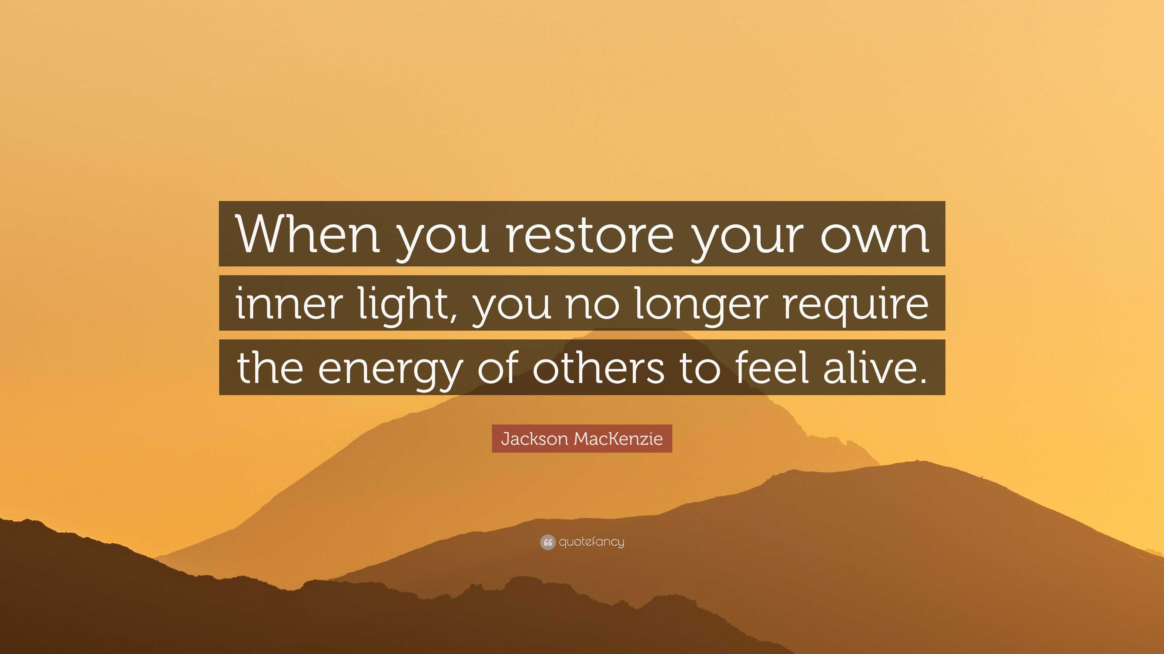 Restore Inner Energy