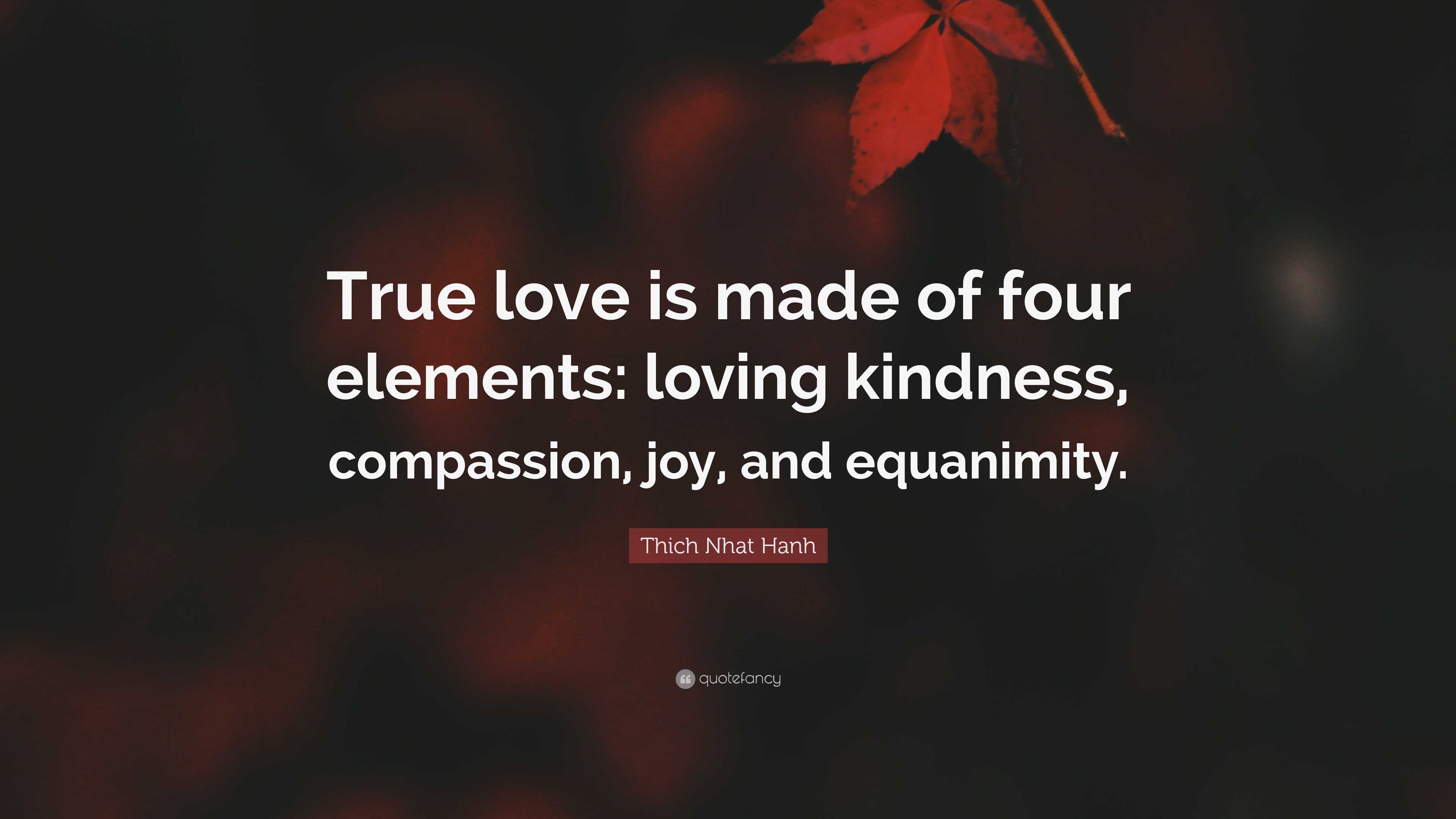 The Four Elements of True Love – Thich Nhat Hanh – DharmaCrafts