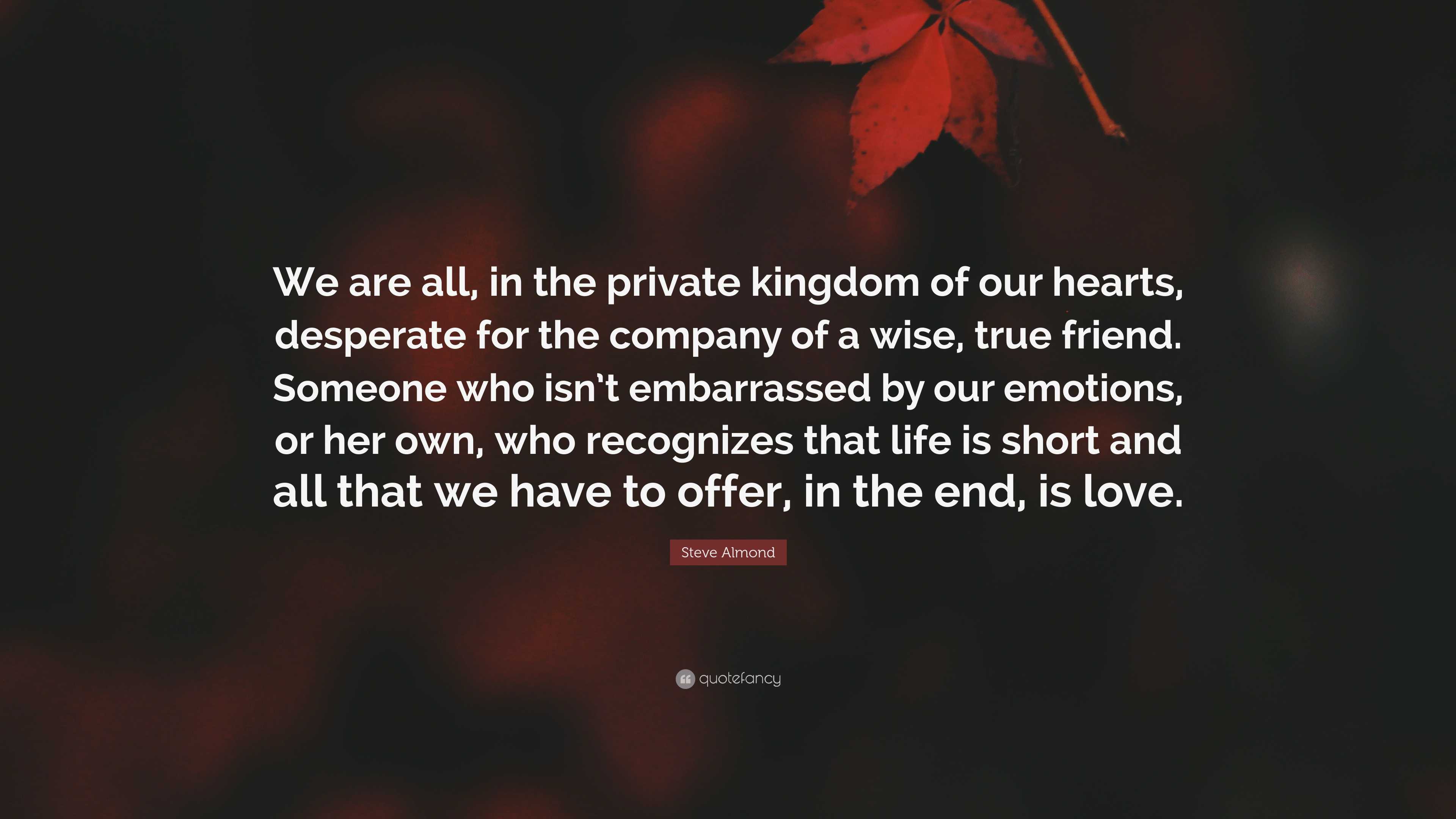 Our Kingdom - Love Quotes