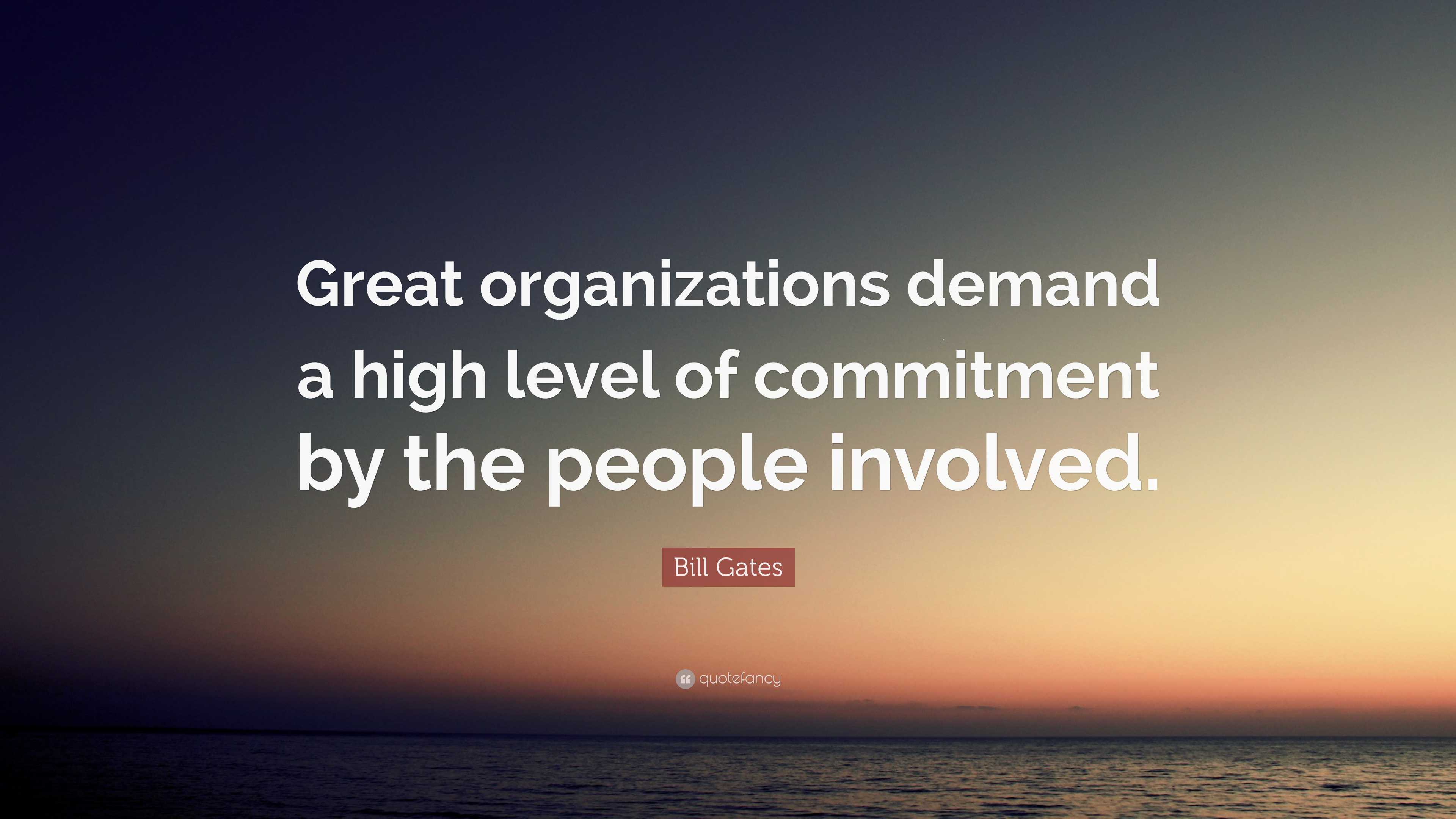 Organizational Commitment Quotes