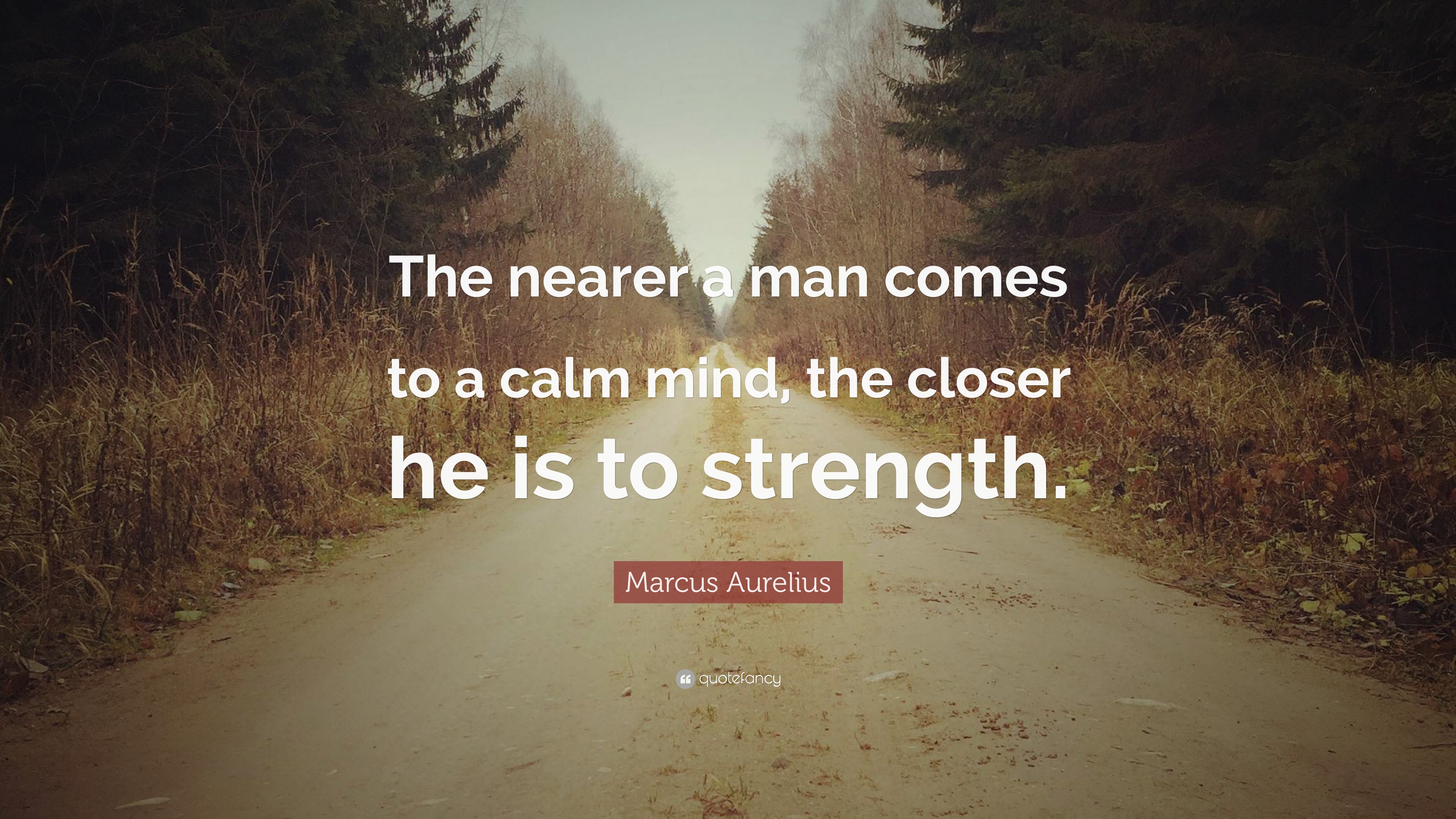 Marcus Aurelius Quote: “the Nearer A Man Comes To A Calm Mind, The 