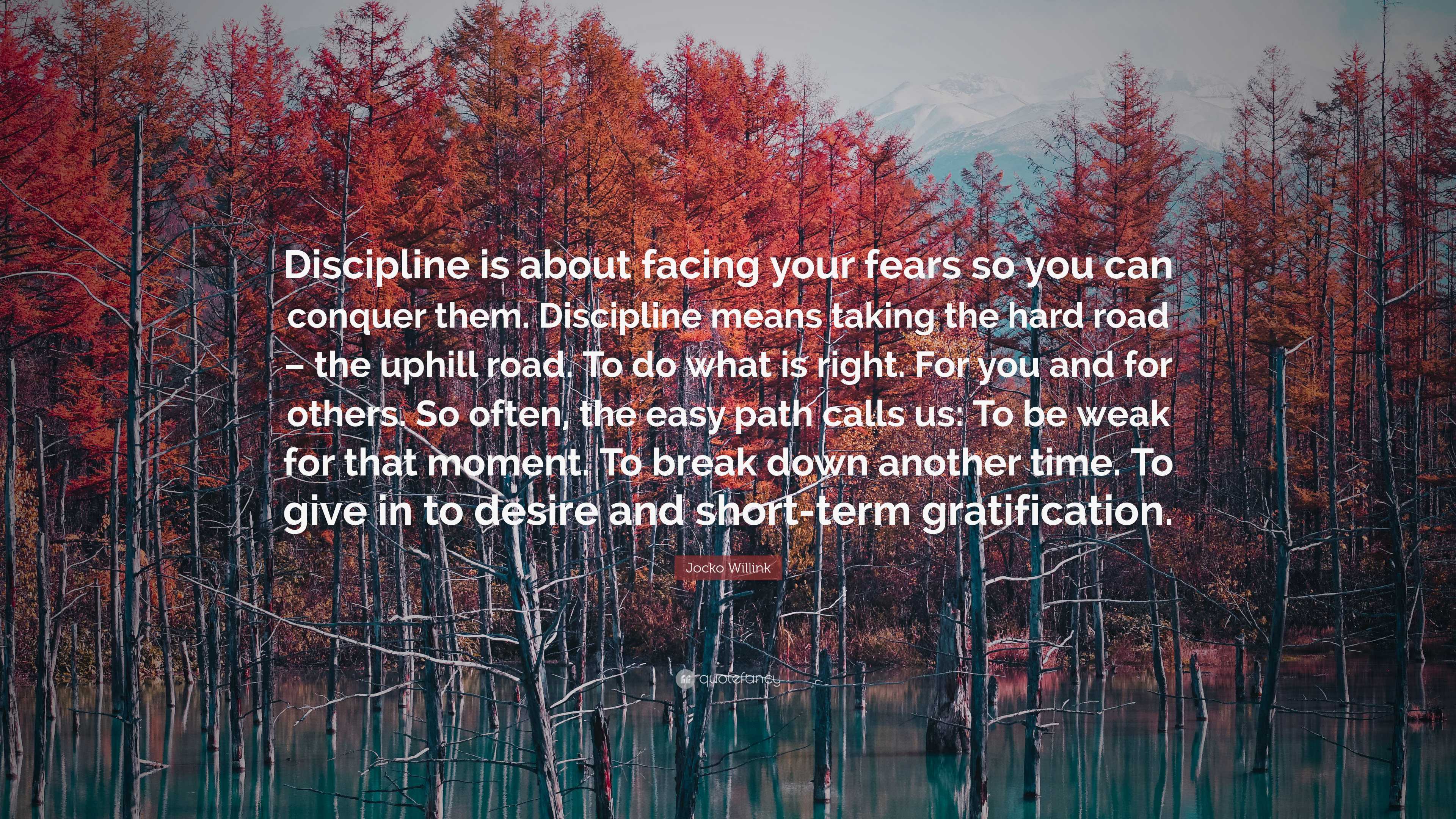 What does ''What is Your Discipline?'' mean?