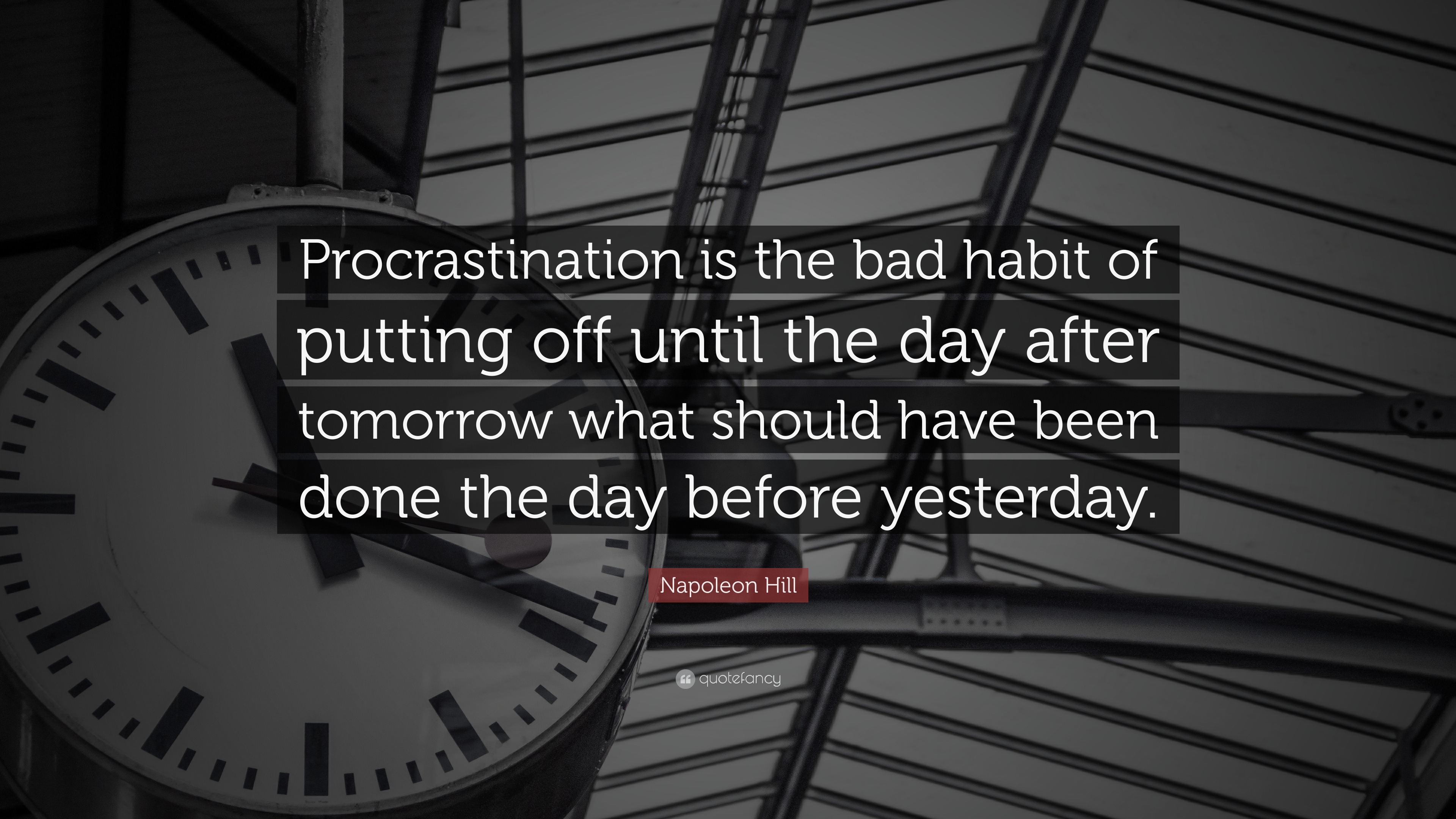 Napoleon Hill Quote: 