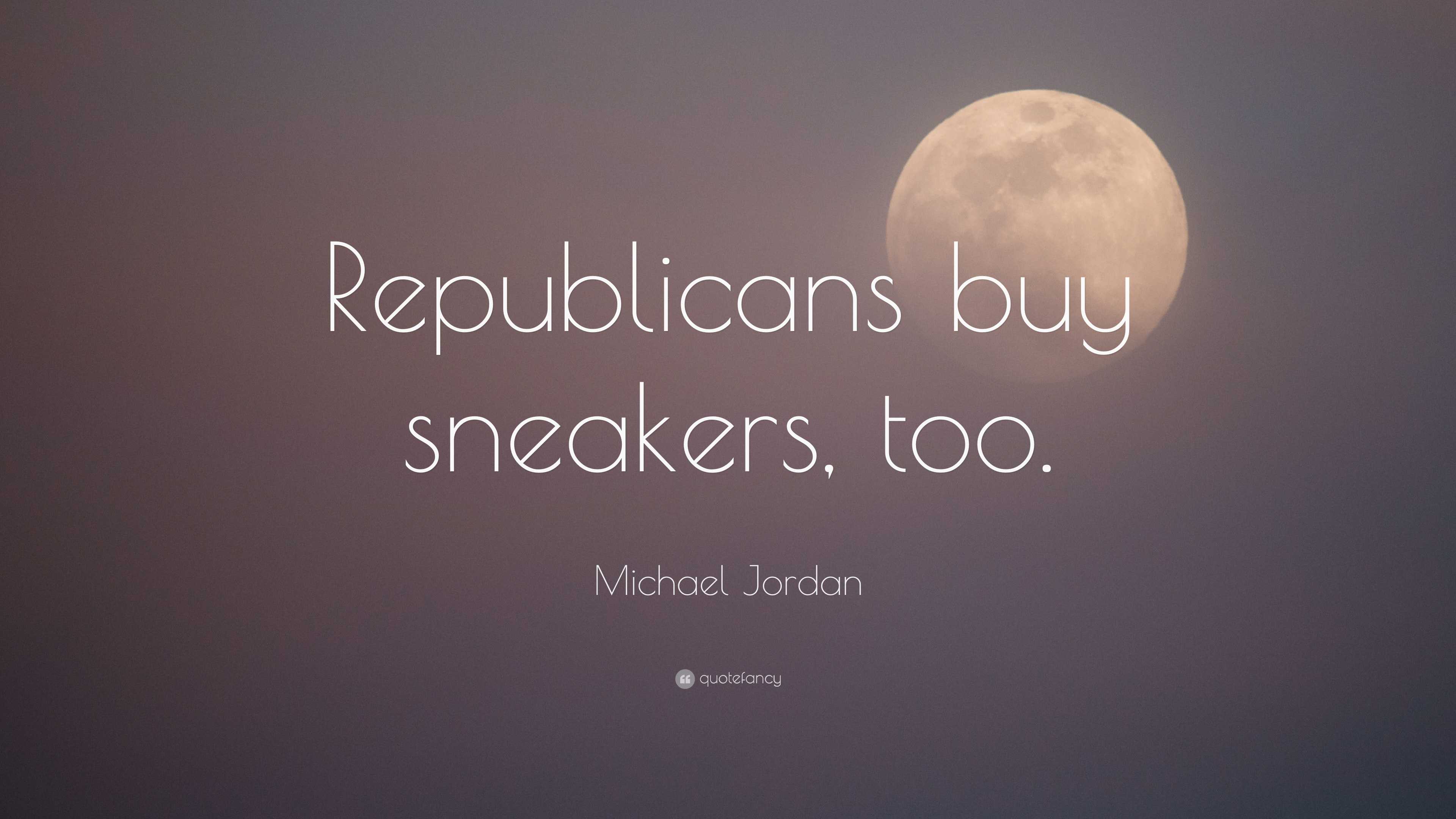 michael jordan republicans buy sneakers too