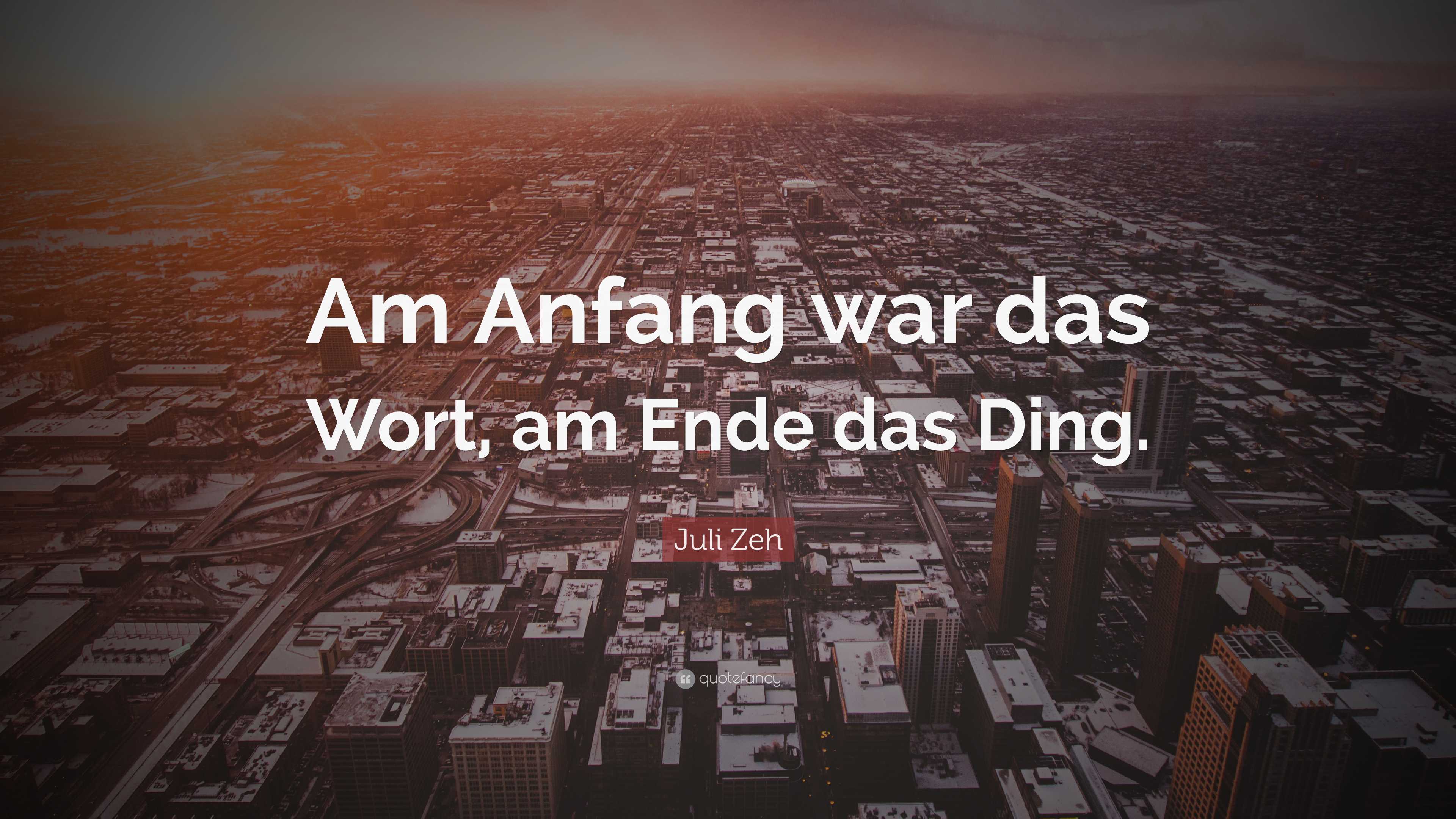 Am Anfang War Das Wort Bedeutung quotefancy.com