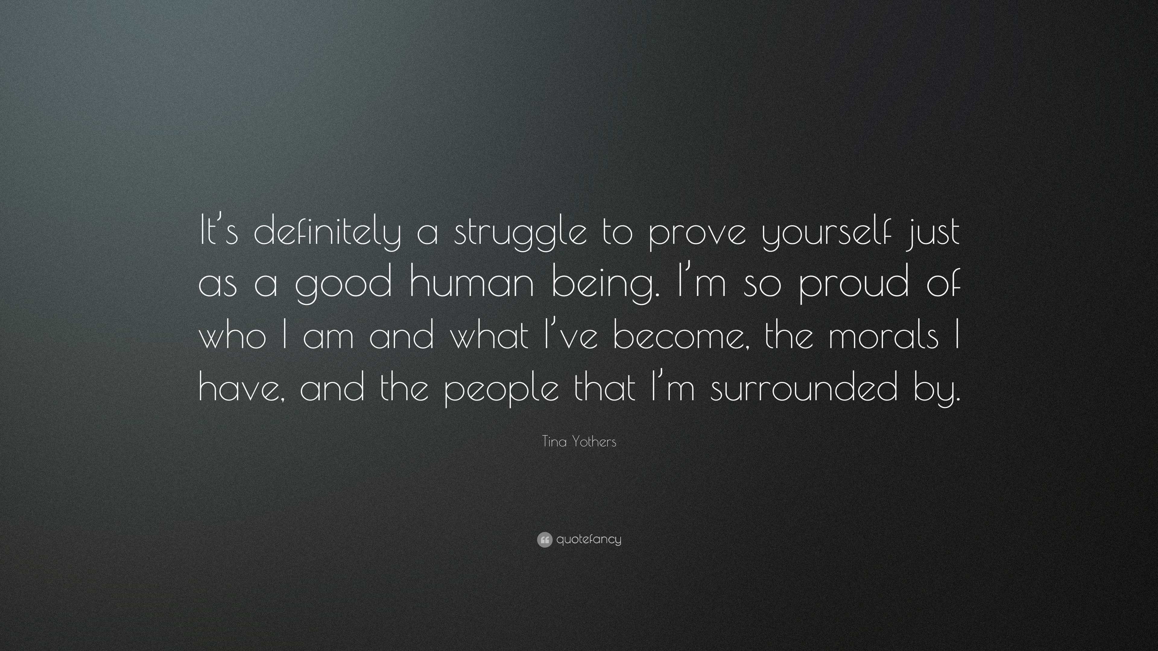 Tina Yothers Quote: “It’s definitely a struggle to prove yourself just ...