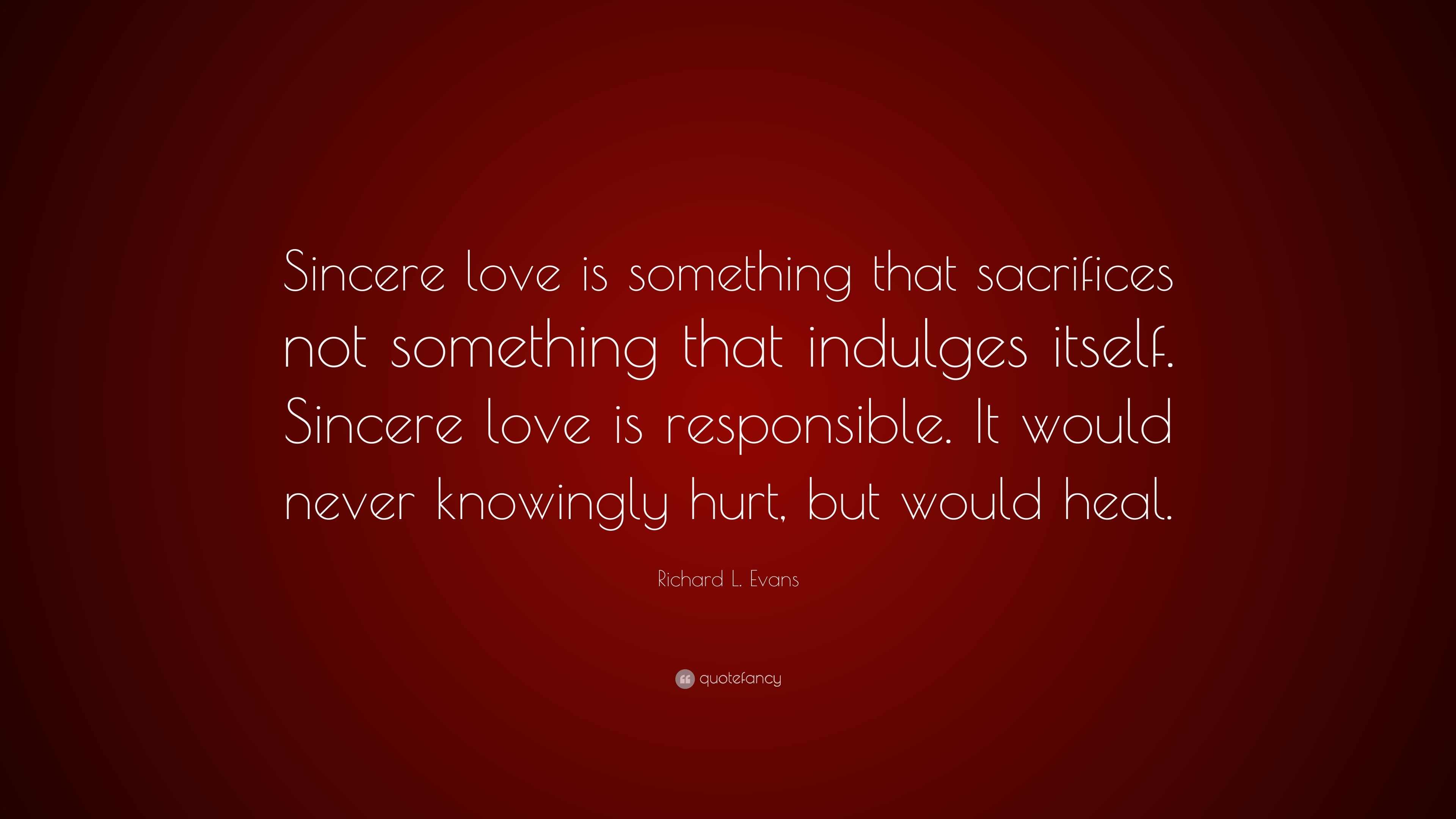 And love quotes about sincerity Quotes