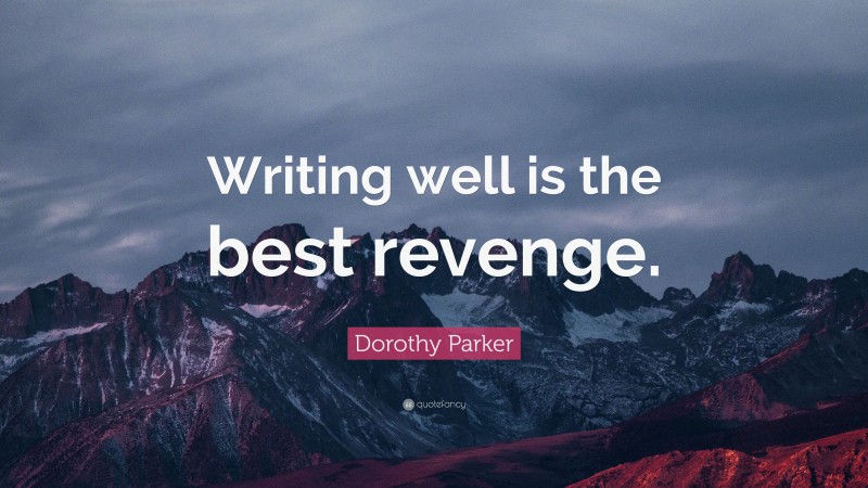 Dorothy parker writing style picture