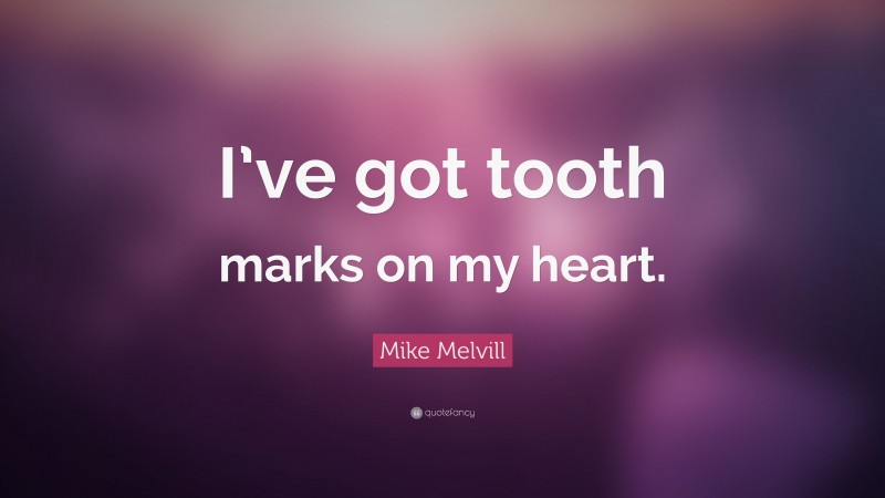 Mike Melvill Quote: “I’ve got tooth marks on my heart.”