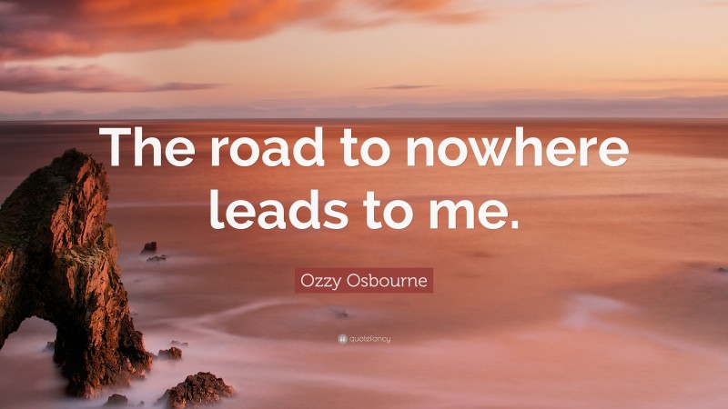road to nowhere ozzy tab
