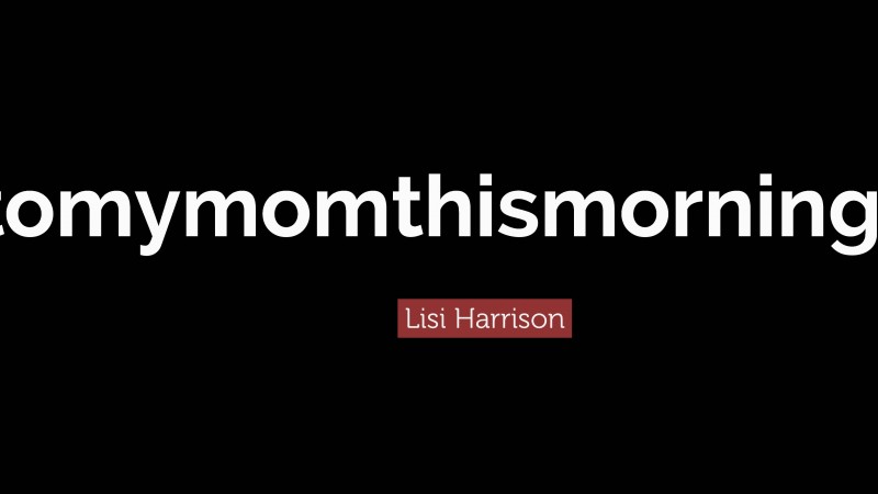 Lisi Harrison Quote: “IwantedtoshowmyuniformtomymomthismorningsoIwenttogetmytrashbagand-.”