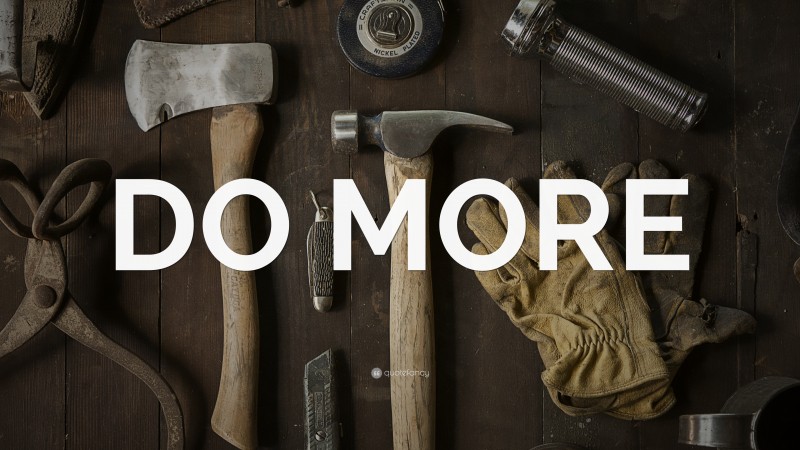 “DO MORE” — Desktop Wallpaper