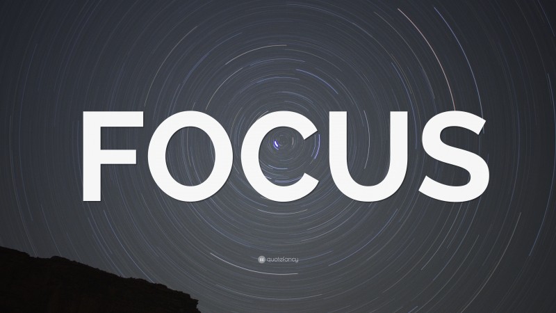 “FOCUS” — Desktop Wallpaper