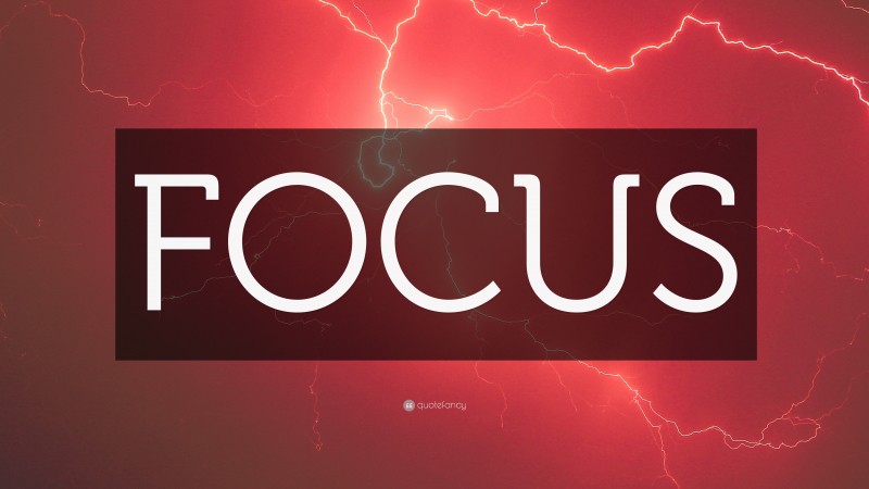 “FOCUS” — Desktop Wallpaper