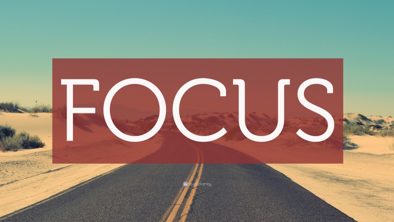 “FOCUS” — Desktop Wallpaper