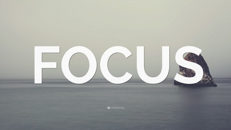 “FOCUS” — Desktop Wallpaper