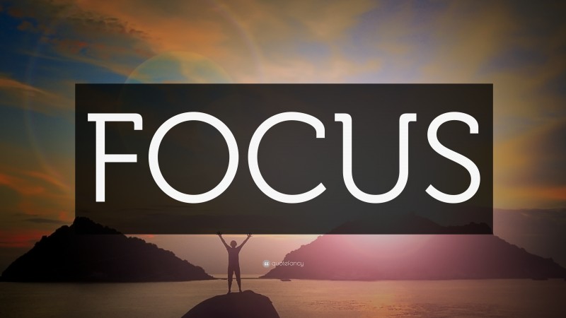 “FOCUS” — Desktop Wallpaper